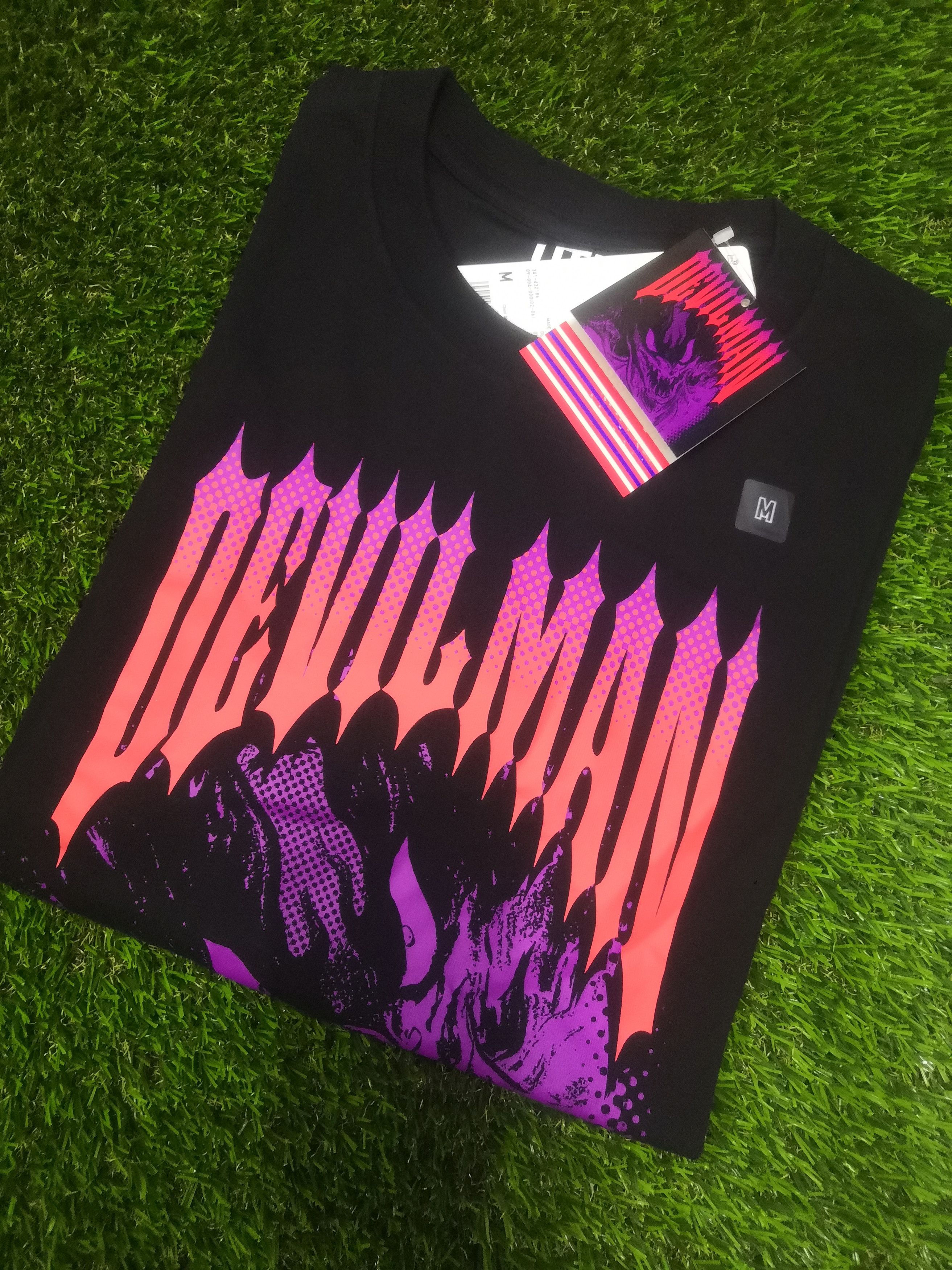 Anime Demons in DEVILMAN Japan Anima Manga Tee / Akira / Bleach Size US M / EU 48-50 / 2 - 2 Thumbnail