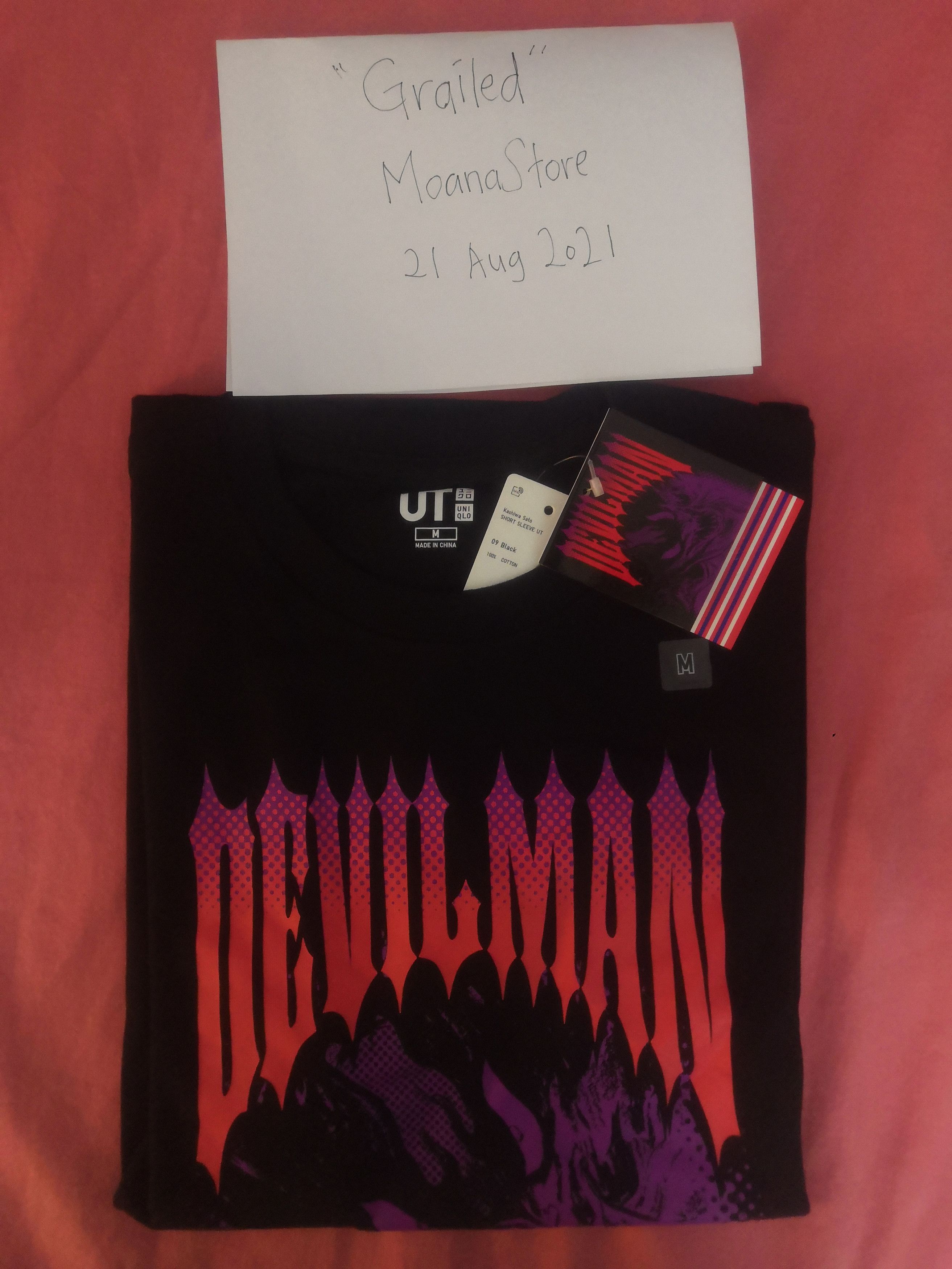 Anime Demons in DEVILMAN Japan Anima Manga Tee / Akira / Bleach Size US M / EU 48-50 / 2 - 1 Thumbnail