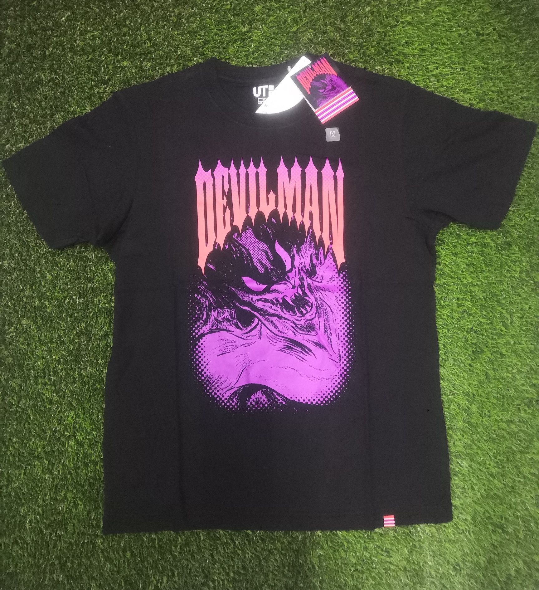 Anime Demons in DEVILMAN Japan Anima Manga Tee / Akira / Bleach Size US M / EU 48-50 / 2 - 3 Thumbnail