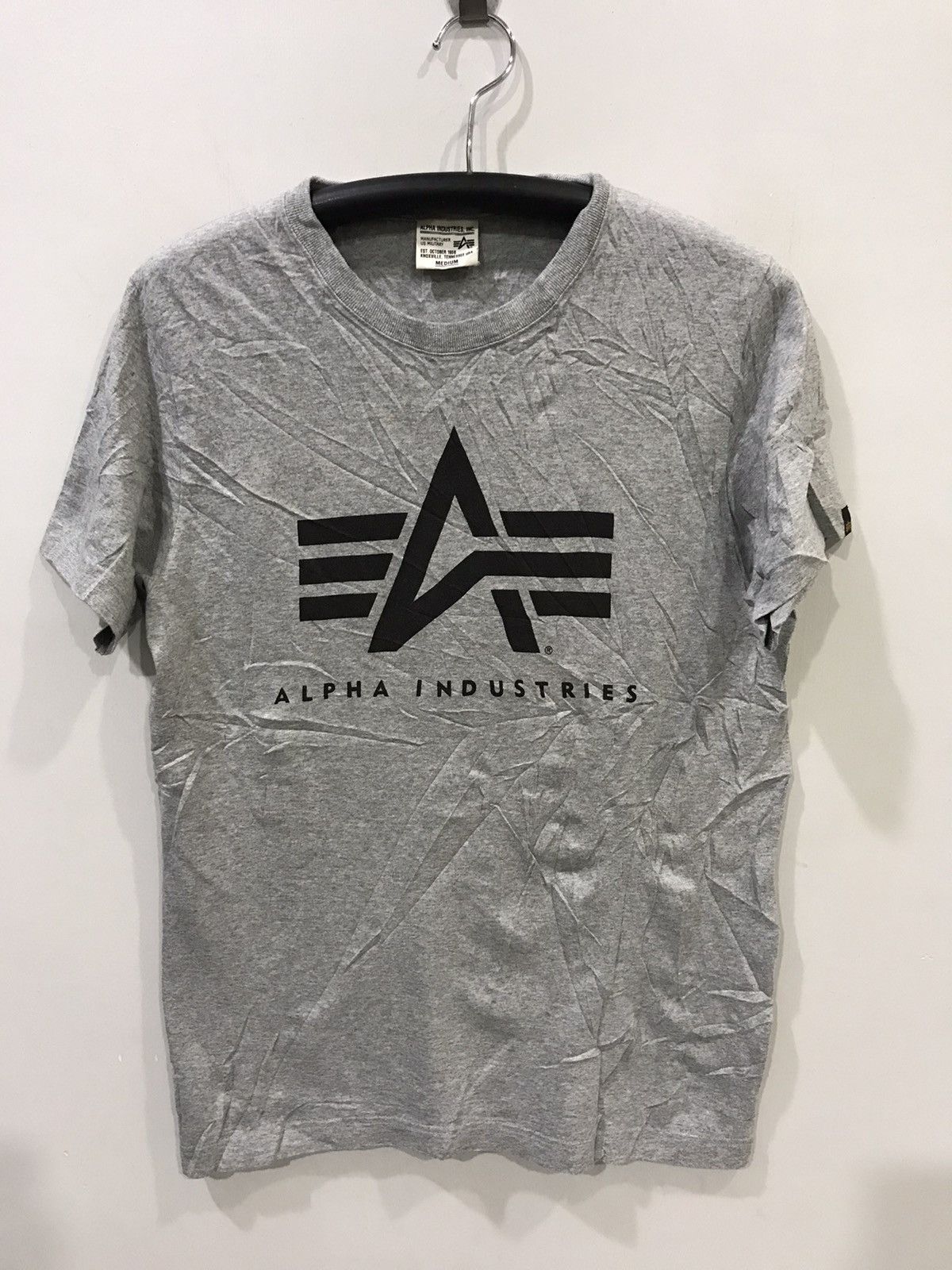 Alpha Industries ALPHA INDUSTRIES Spell Out Military Shirt Size US M / EU 48-50 / 2 - 1 Thumbnail
