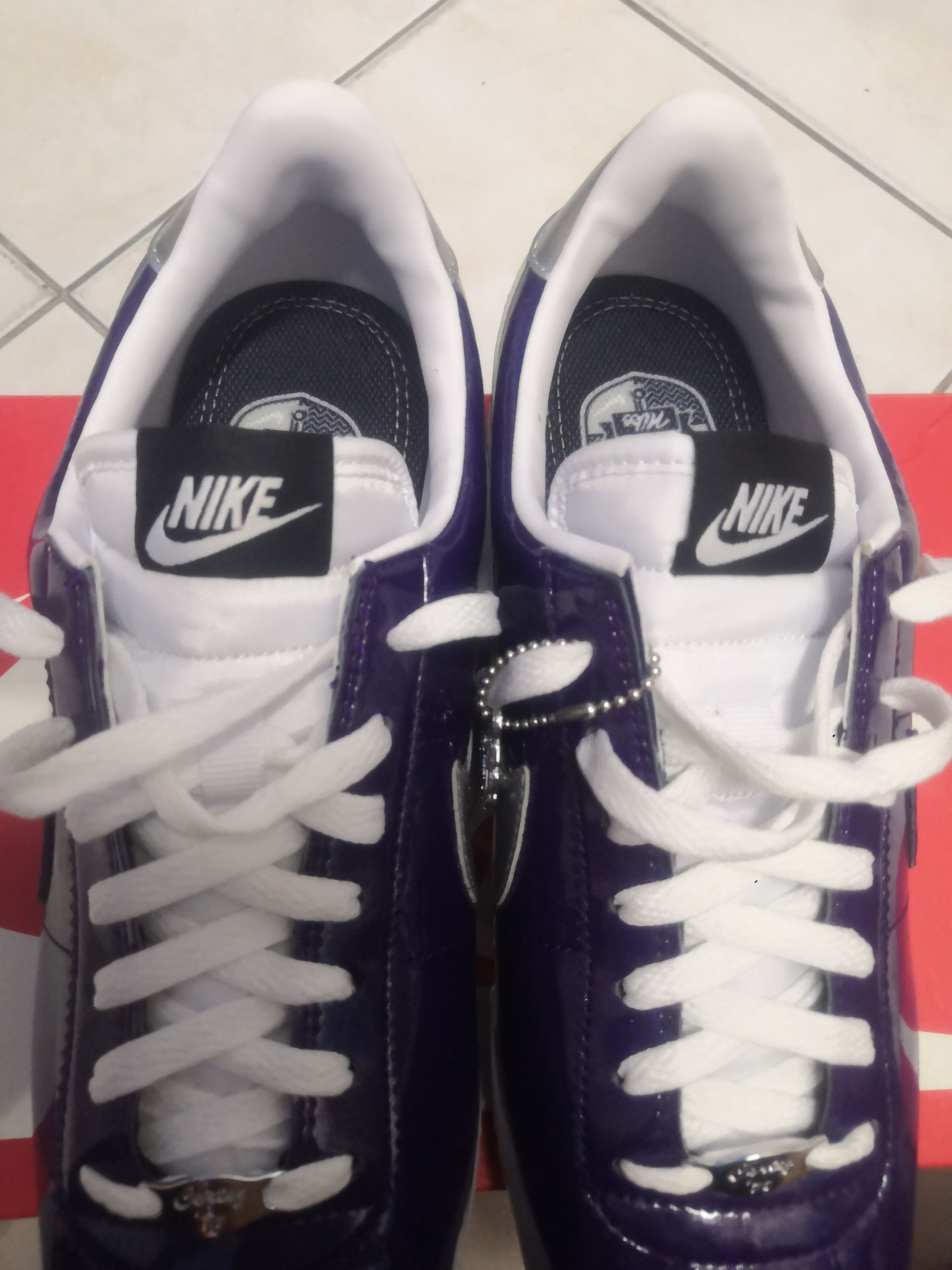 Nike Nike Cortez Basic Premium Qs Sneakers Blue Size US 8.5 / EU 41-42 - 11 Thumbnail