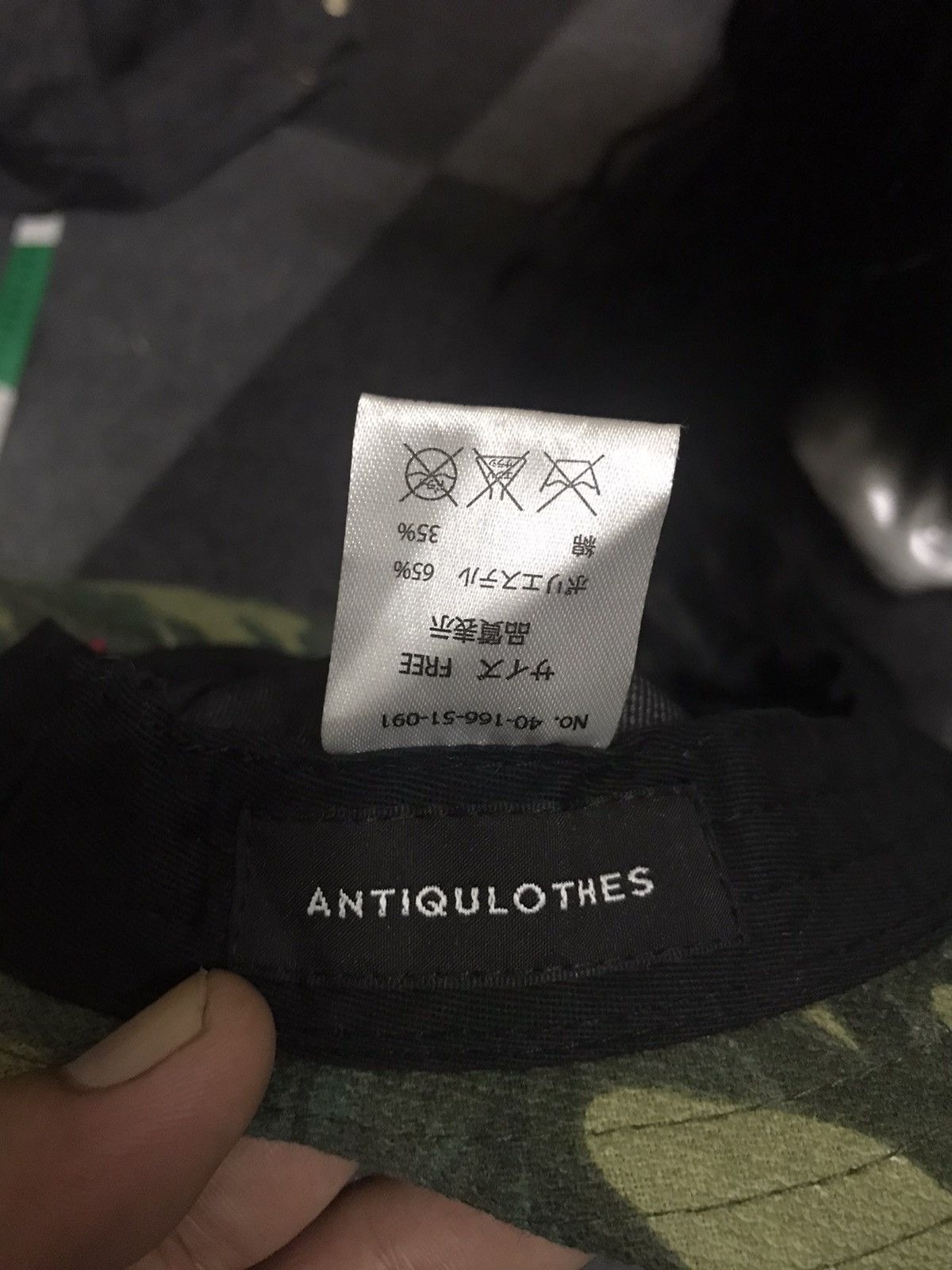 Hunter × Japanese Brand BSC112 ANTIQULOTHES Hunter/Fishermen Outdoor Hat Size ONE SIZE - 7 Thumbnail