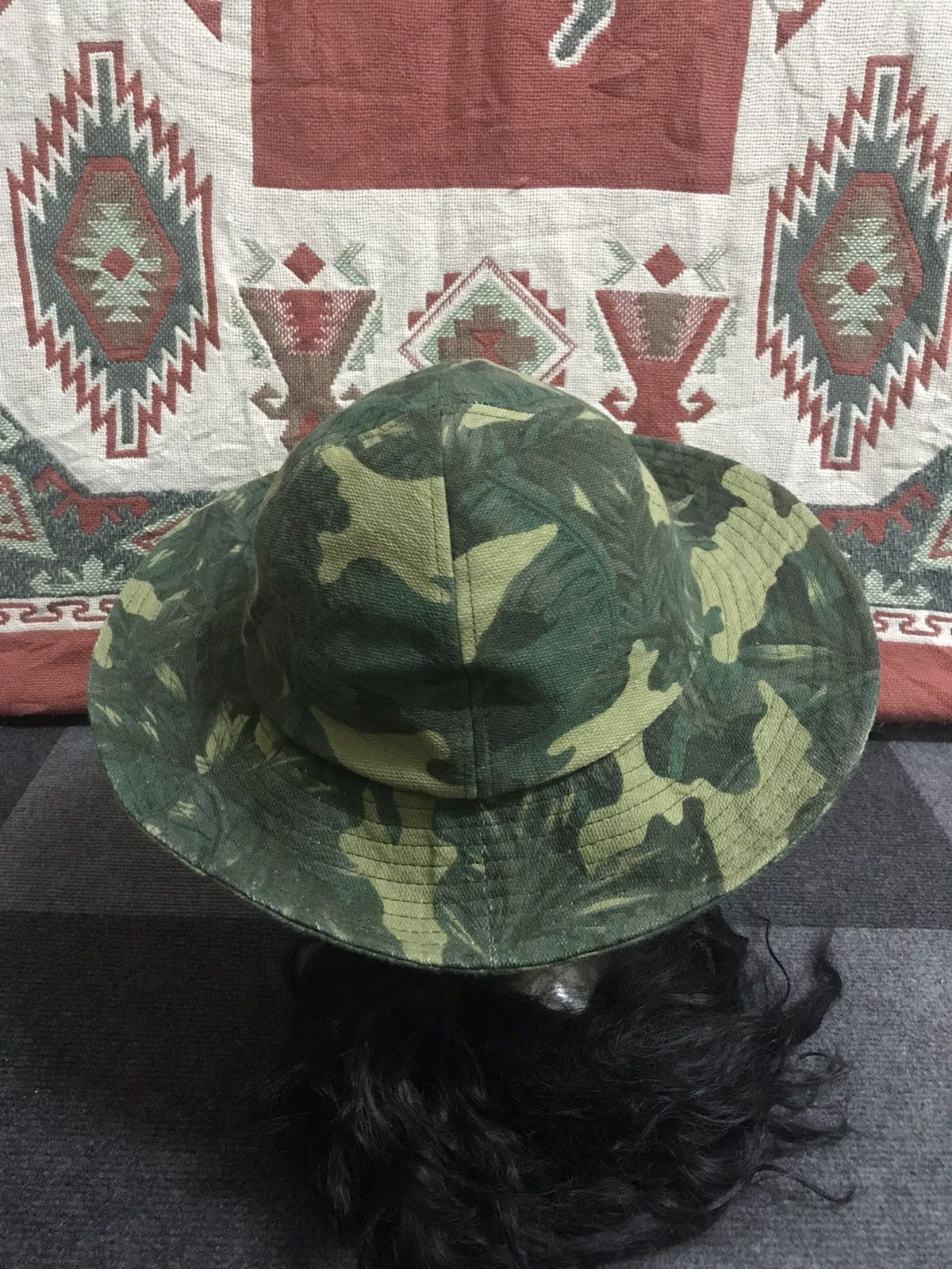 Hunter × Japanese Brand BSC112 ANTIQULOTHES Hunter/Fishermen Outdoor Hat Size ONE SIZE - 4 Thumbnail