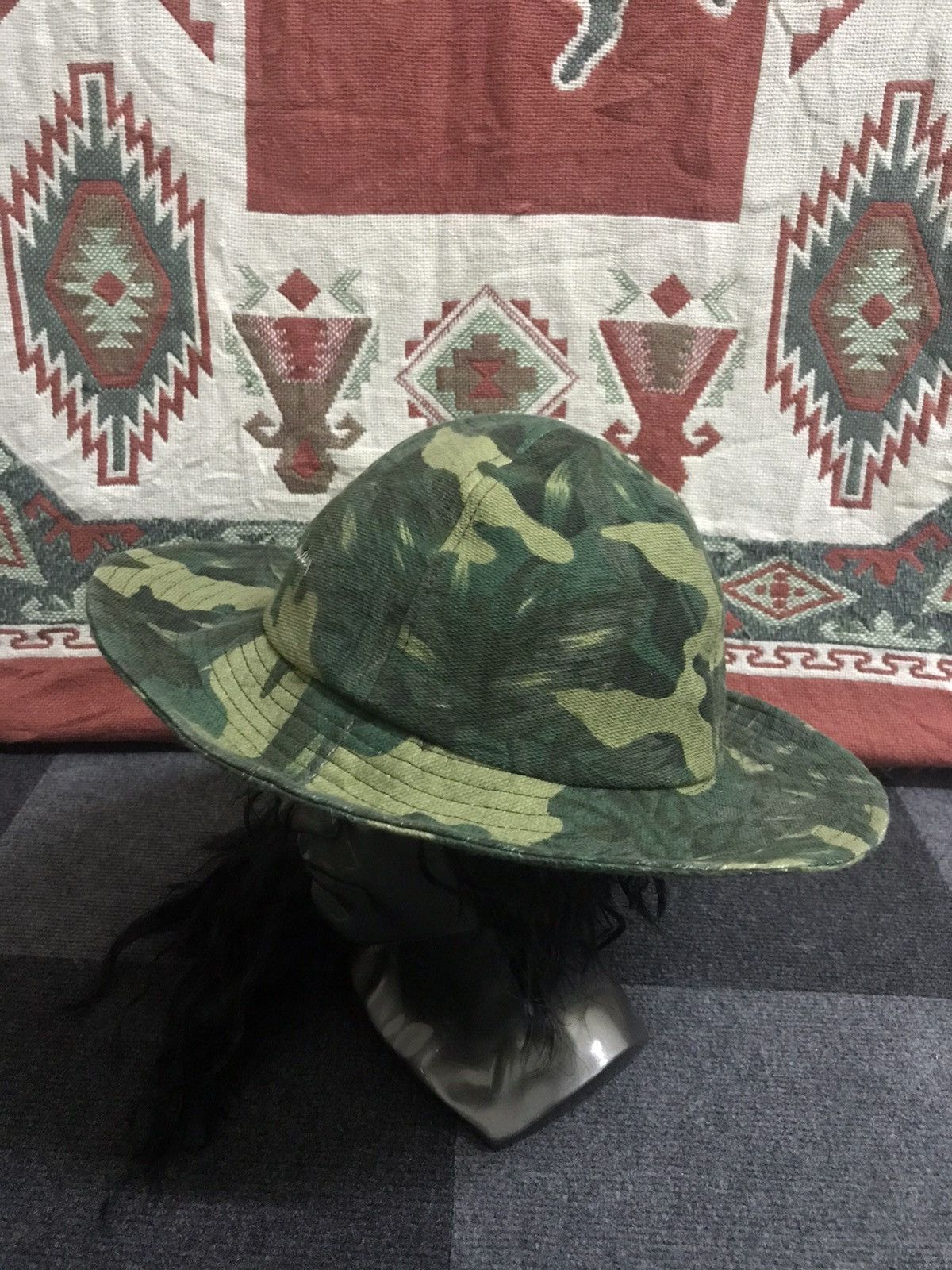 Hunter × Japanese Brand BSC112 ANTIQULOTHES Hunter/Fishermen Outdoor Hat Size ONE SIZE - 2 Thumbnail
