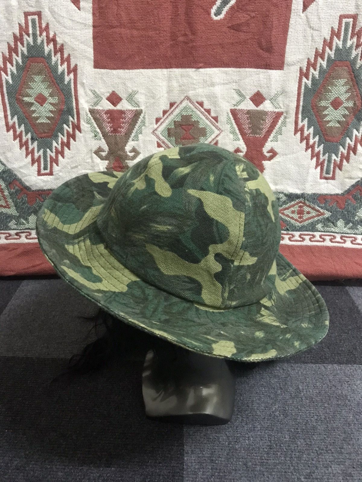 Hunter × Japanese Brand BSC112 ANTIQULOTHES Hunter/Fishermen Outdoor Hat Size ONE SIZE - 3 Thumbnail