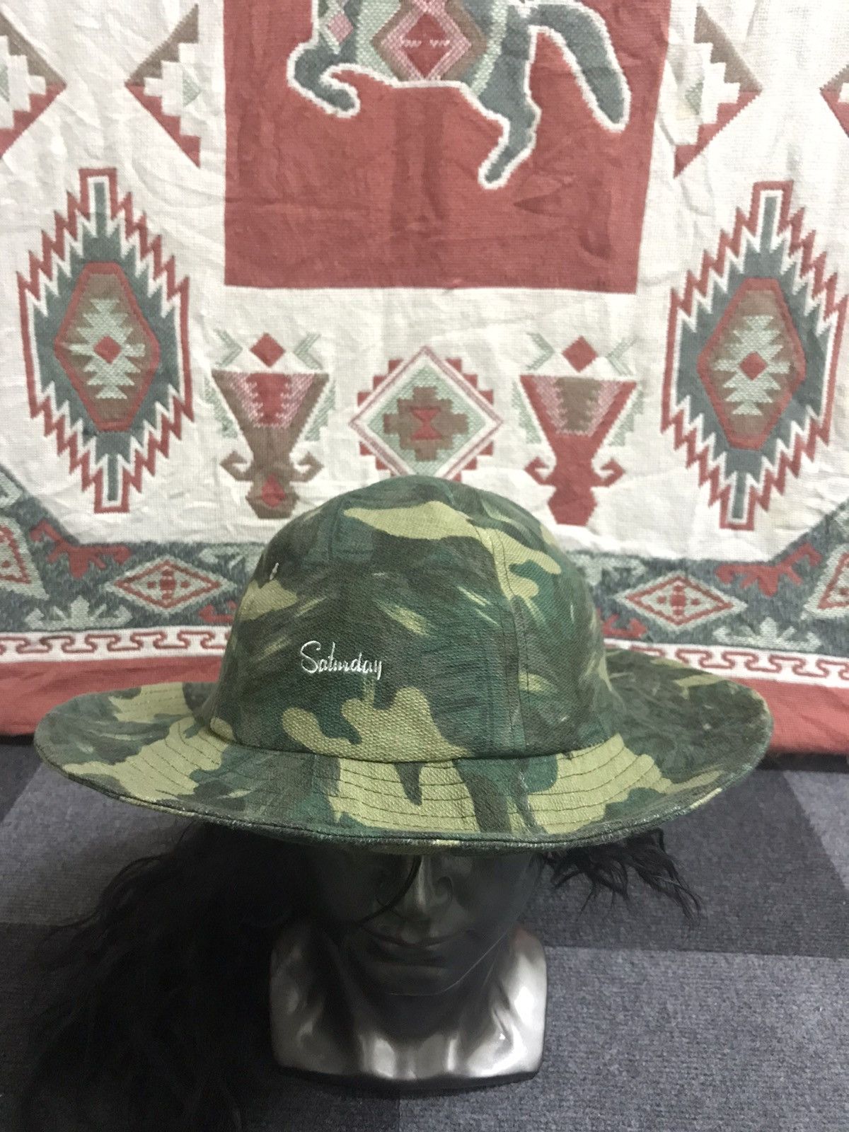 Hunter × Japanese Brand BSC112 ANTIQULOTHES Hunter/Fishermen Outdoor Hat Size ONE SIZE - 1 Thumbnail