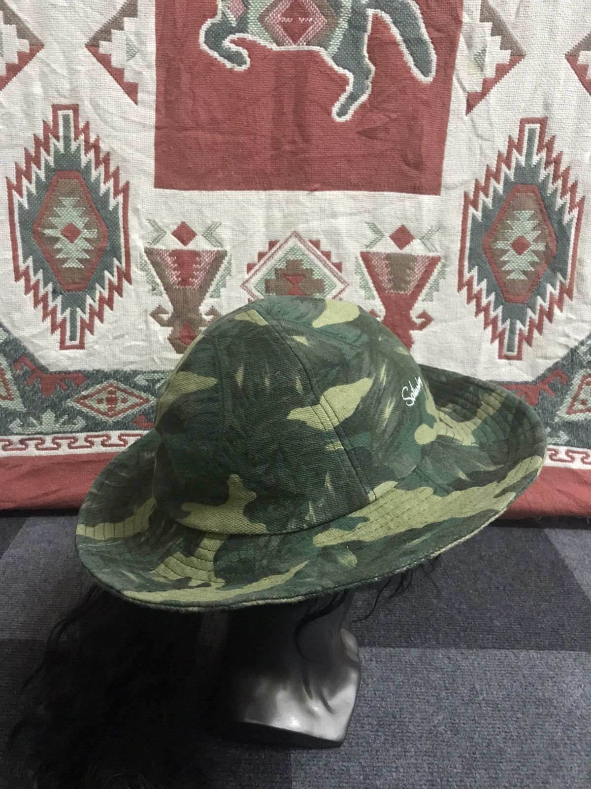 Hunter × Japanese Brand BSC112 ANTIQULOTHES Hunter/Fishermen Outdoor Hat Size ONE SIZE - 5 Thumbnail