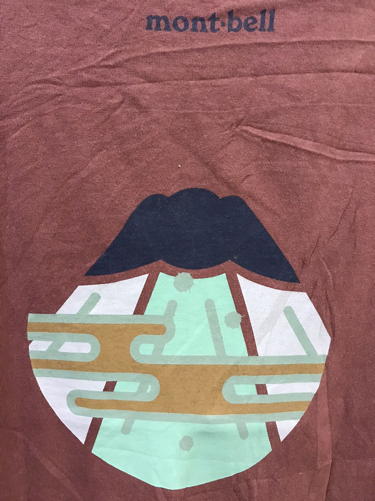 Montbell mont bell Big Logo shirt Size US XS / EU 42 / 0 - 5 Thumbnail