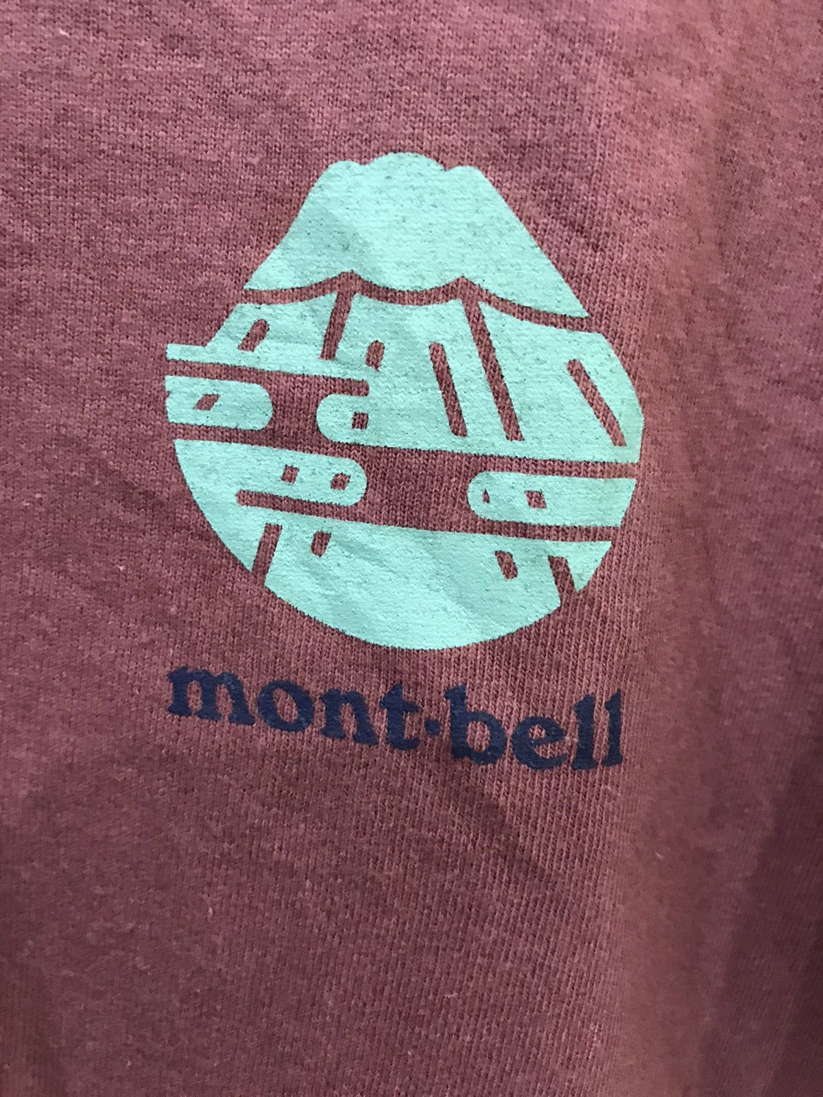 Montbell mont bell Big Logo shirt Size US XS / EU 42 / 0 - 2 Thumbnail