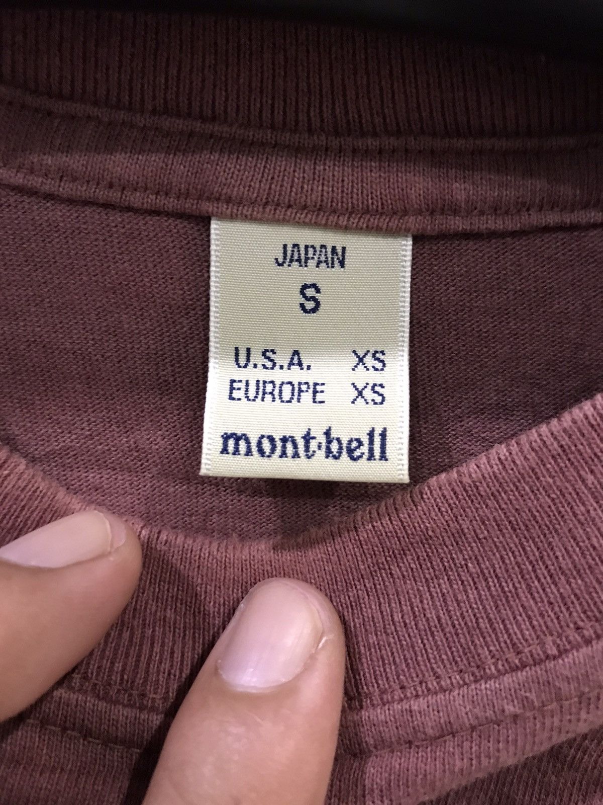 Montbell mont bell Big Logo shirt Size US XS / EU 42 / 0 - 4 Thumbnail