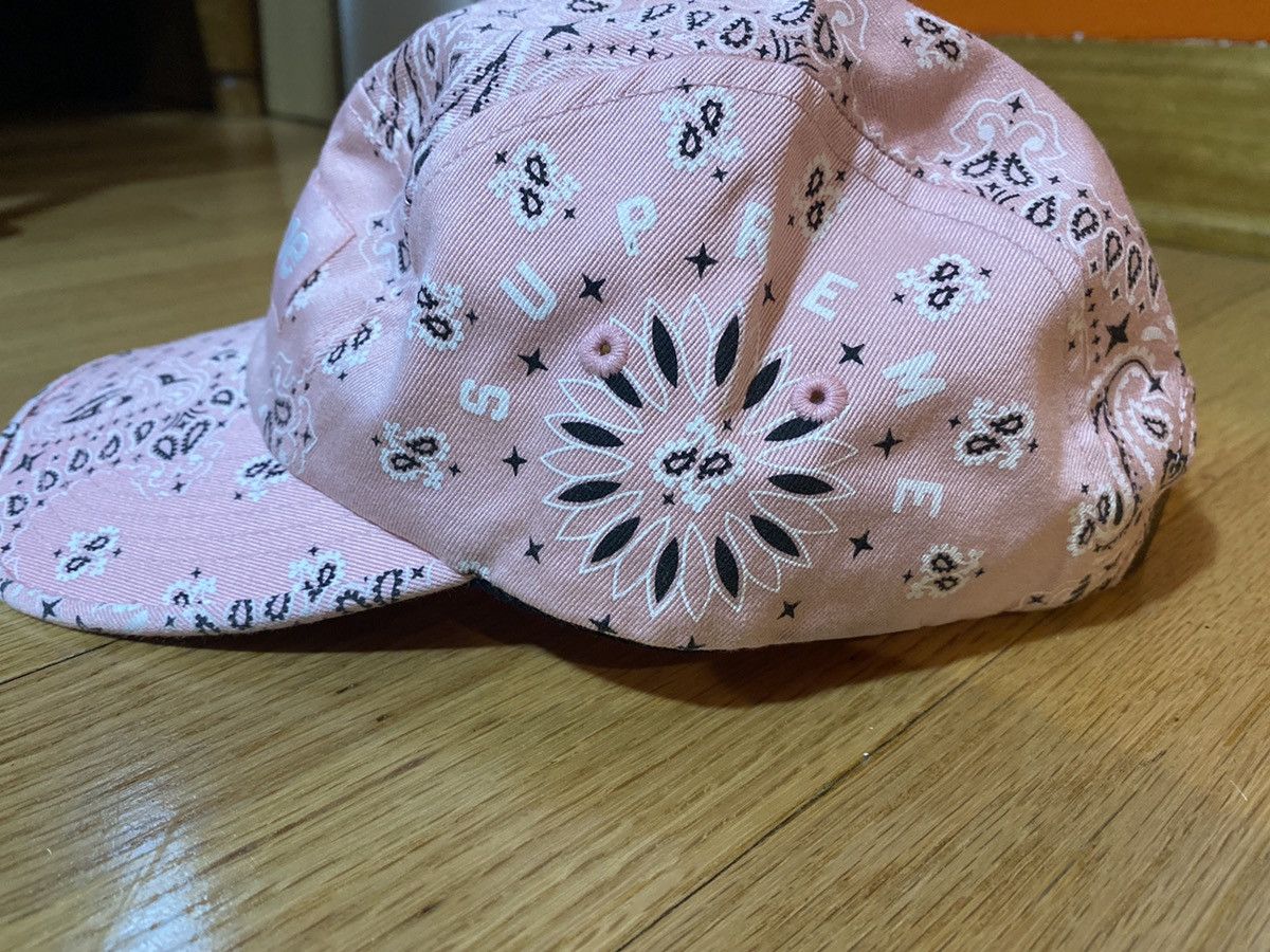Supreme Supreme Bandana Box Logo Pink Hat 2021 Size ONE SIZE - 5 Thumbnail