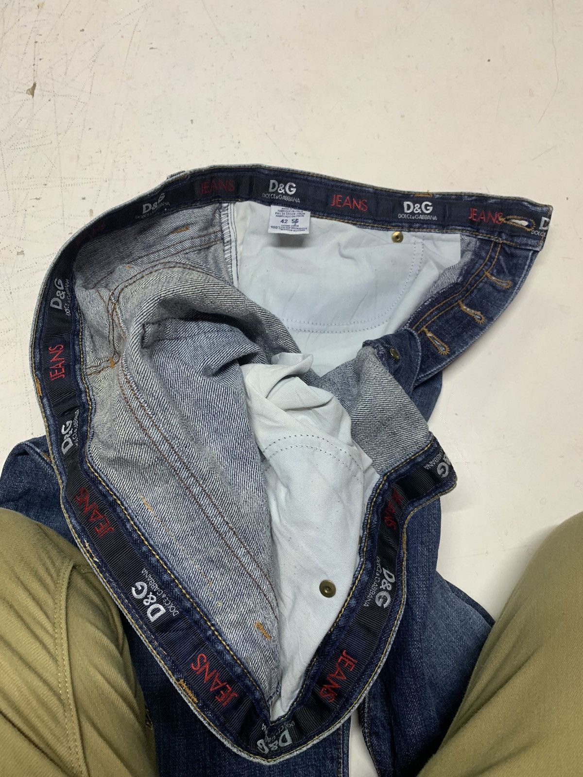 Dolce & Gabbana D & G blue jeans Size US 40 / EU 56 - 8 Thumbnail