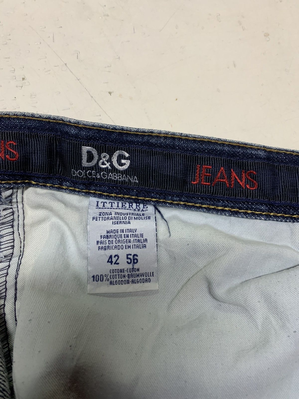 Dolce & Gabbana D & G blue jeans Size US 40 / EU 56 - 6 Thumbnail
