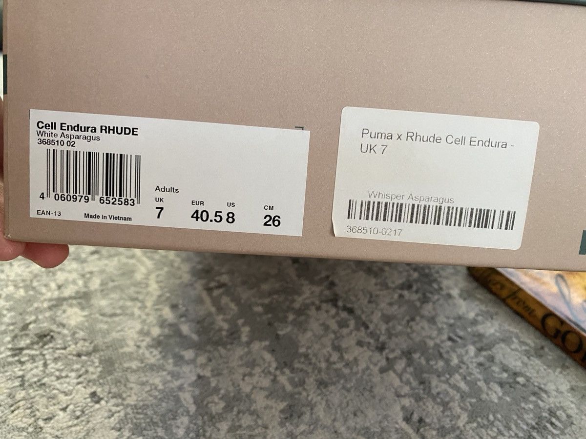 Puma × Rhude Rhude x Puma - Cell Endura Size US 8 / EU 41 - 11 Thumbnail