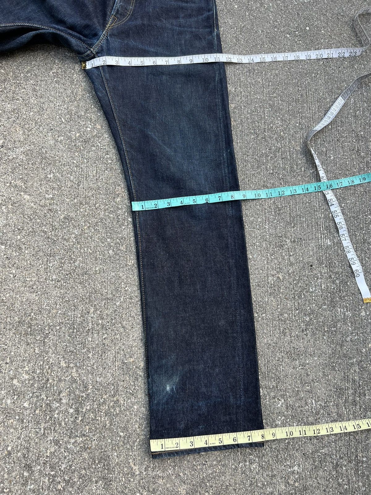 Engineered Garments Cootie Productions Japan Hand Made Fade Denim Selvedge Jeans Size US 30 / EU 46 - 3 Thumbnail