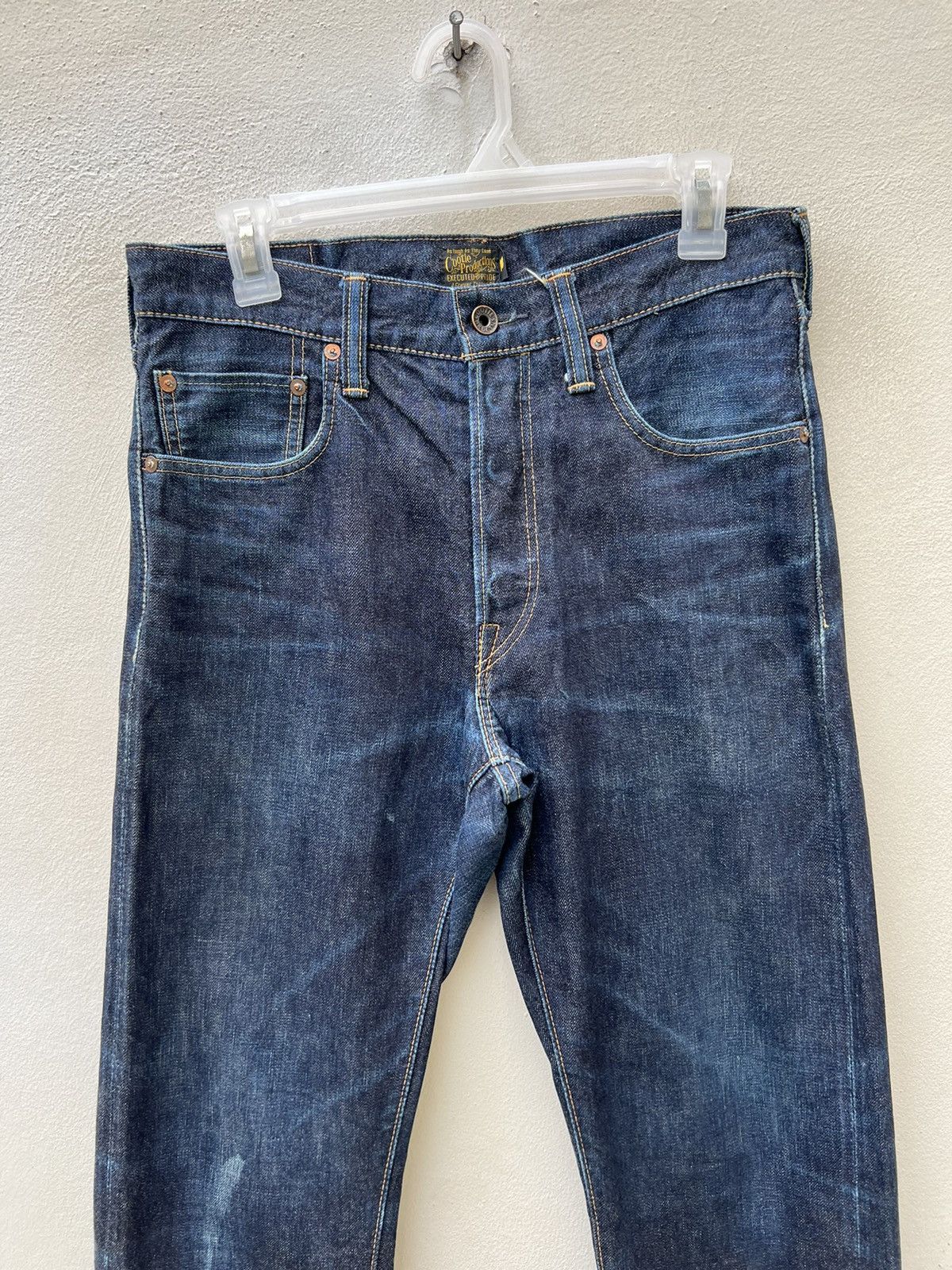 Engineered Garments Cootie Productions Japan Hand Made Fade Denim Selvedge Jeans Size US 30 / EU 46 - 7 Thumbnail