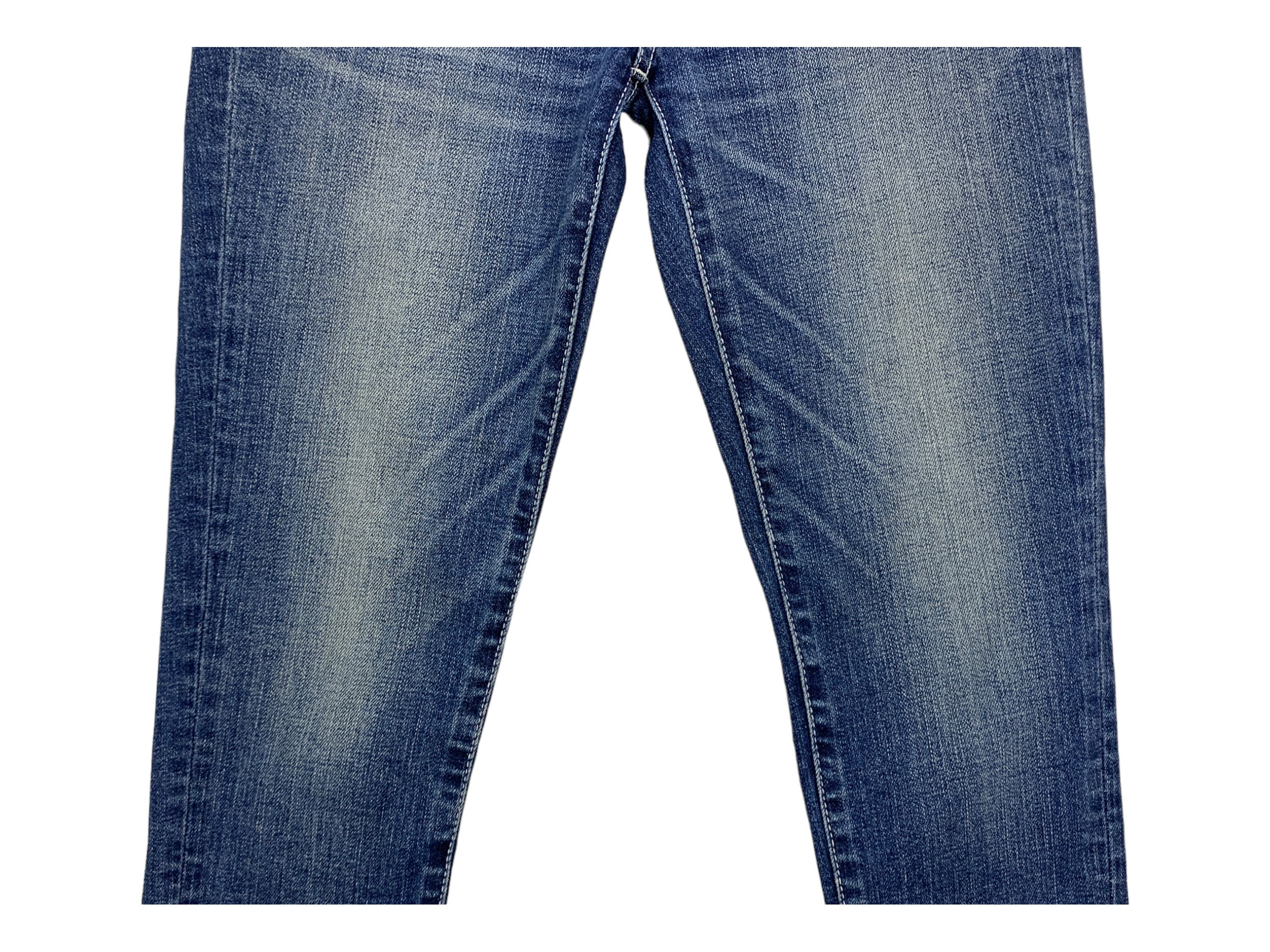 Japanese Brand × MOUSSY Moussy Japan Low Rise Skinny Jeans Slim Pants Size 24" / US 00 / IT 34 - 4 Thumbnail