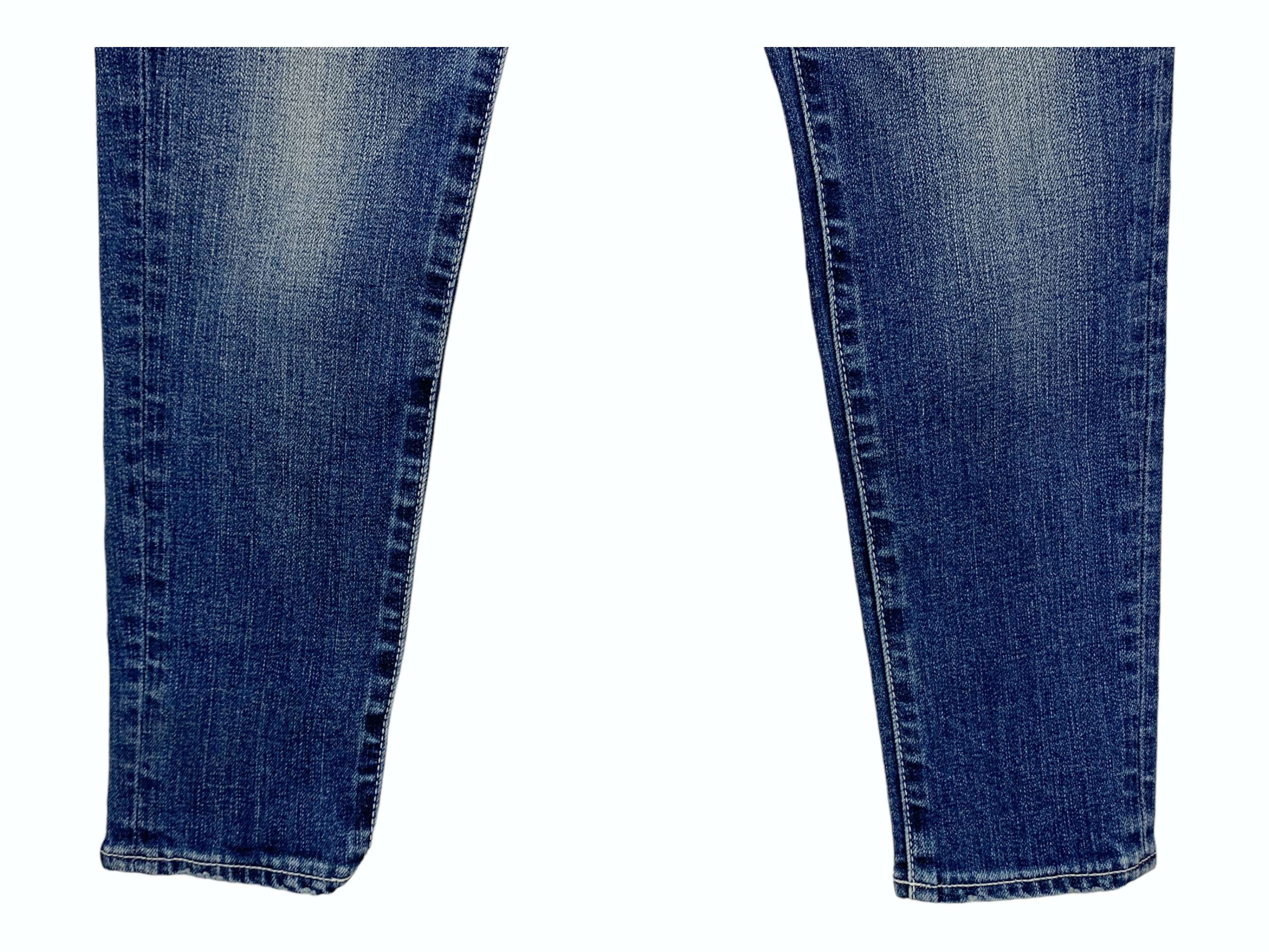 Japanese Brand × MOUSSY Moussy Japan Low Rise Skinny Jeans Slim Pants Size 24" / US 00 / IT 34 - 5 Thumbnail