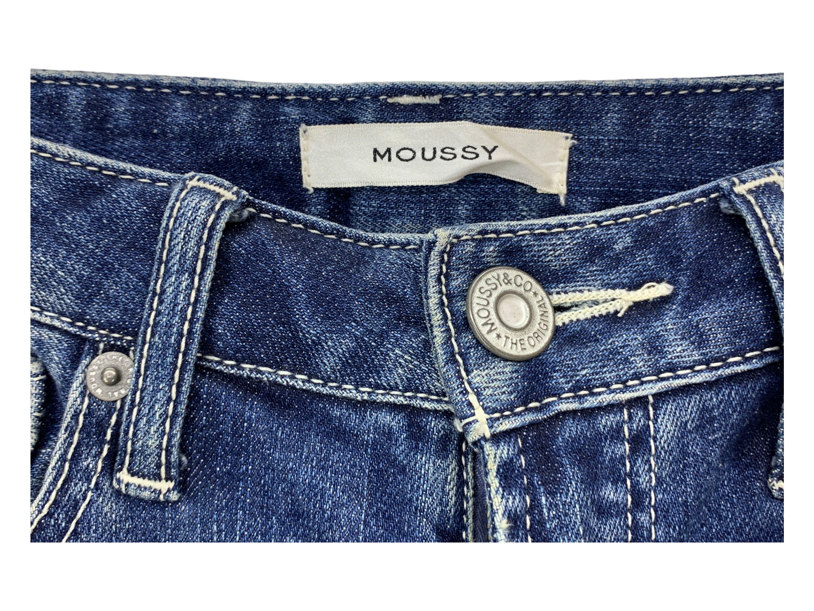 Japanese Brand × MOUSSY Moussy Japan Low Rise Skinny Jeans Slim Pants Size 24" / US 00 / IT 34 - 9 Thumbnail