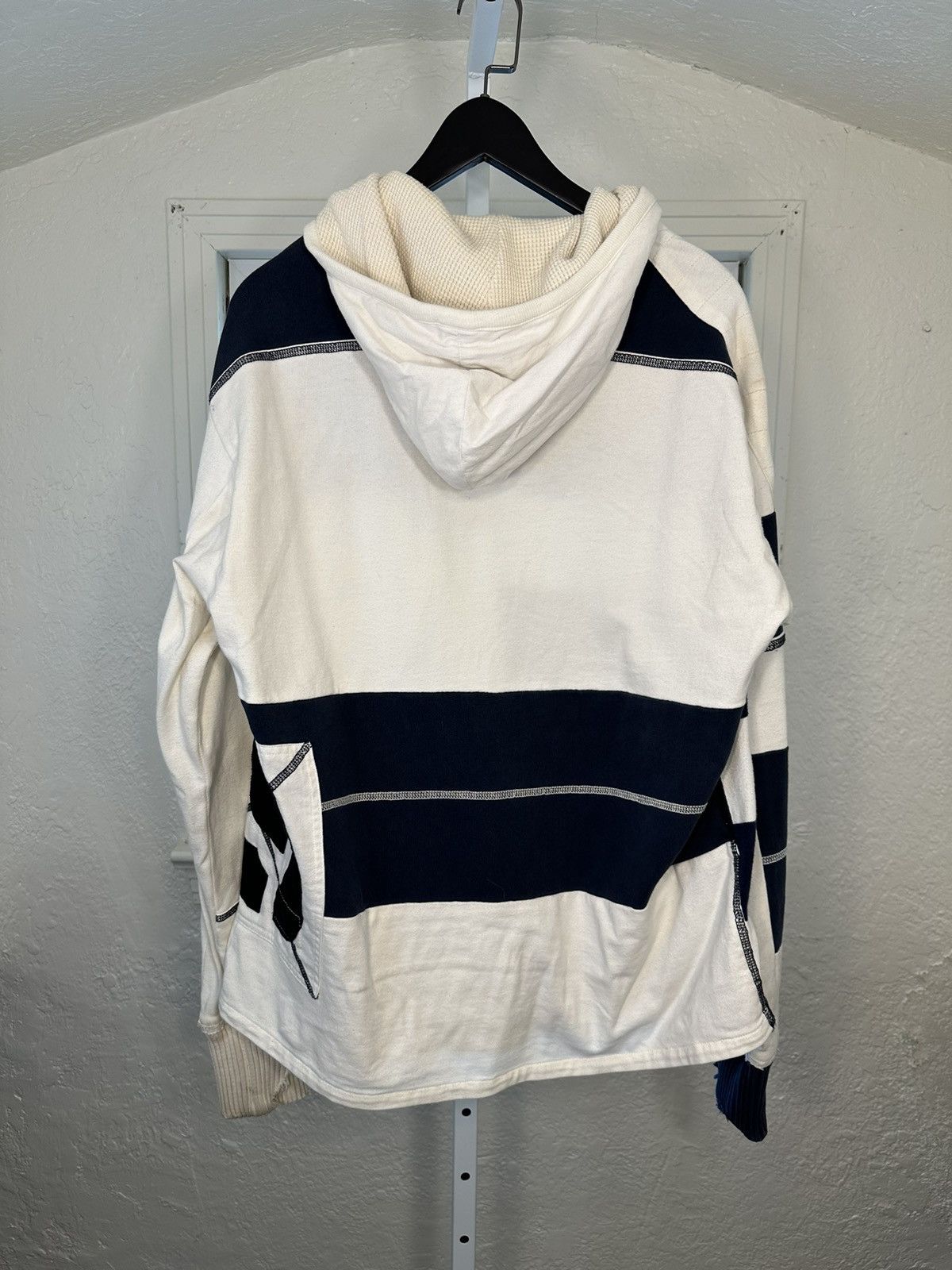 Greg Lauren SS19 Rugby Hi-Tech Hoodie Size US L / EU 52-54 / 3 - 3 Thumbnail