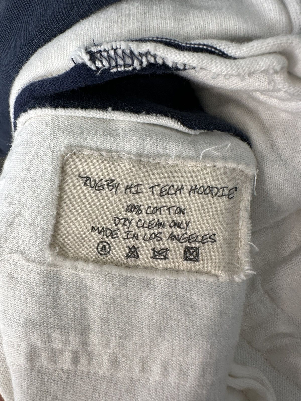 Greg Lauren SS19 Rugby Hi-Tech Hoodie Size US L / EU 52-54 / 3 - 6 Thumbnail