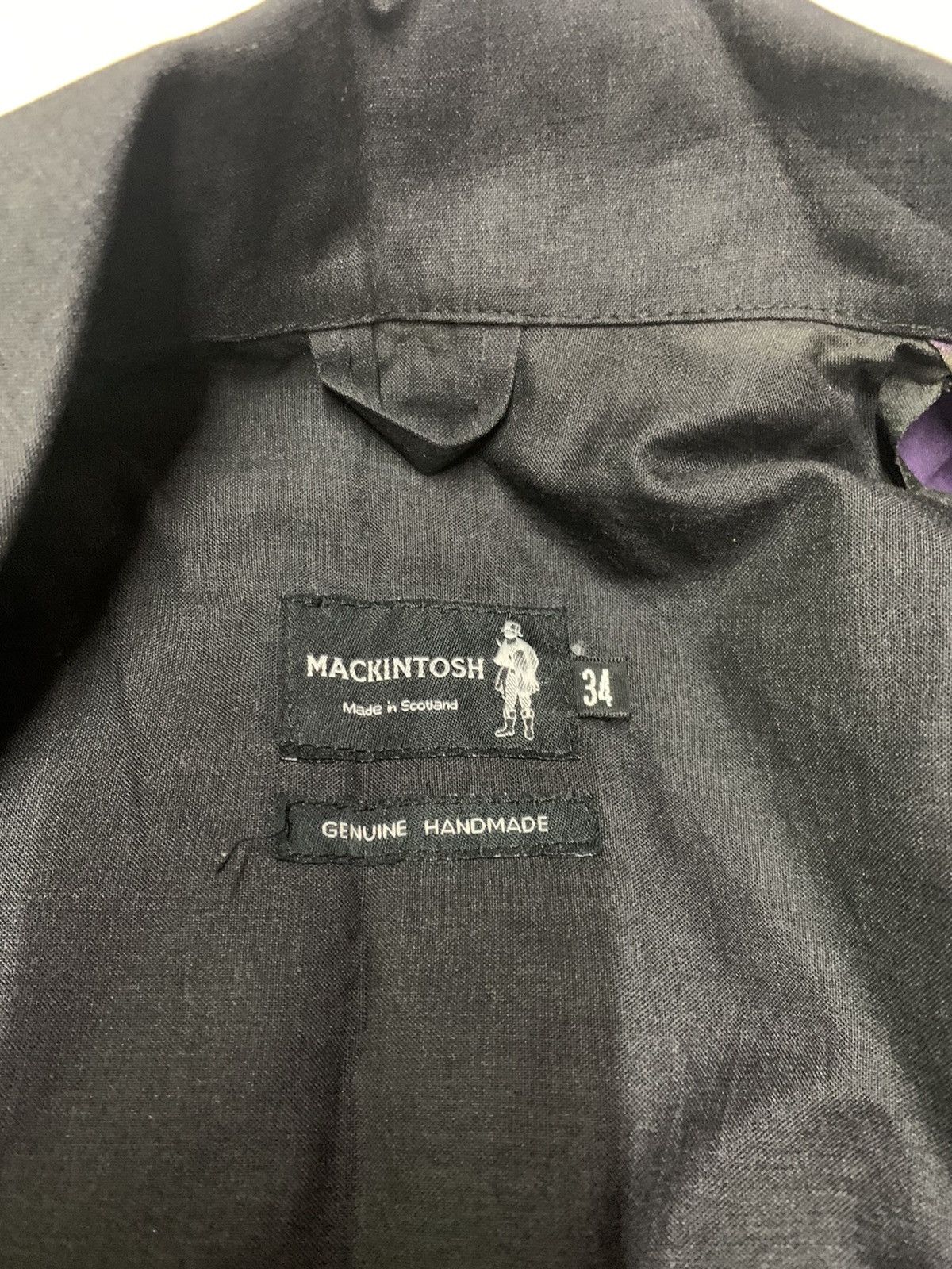 Mackintosh 100% cotton rubber proofed Size US M / EU 48-50 / 2 - 11 Thumbnail