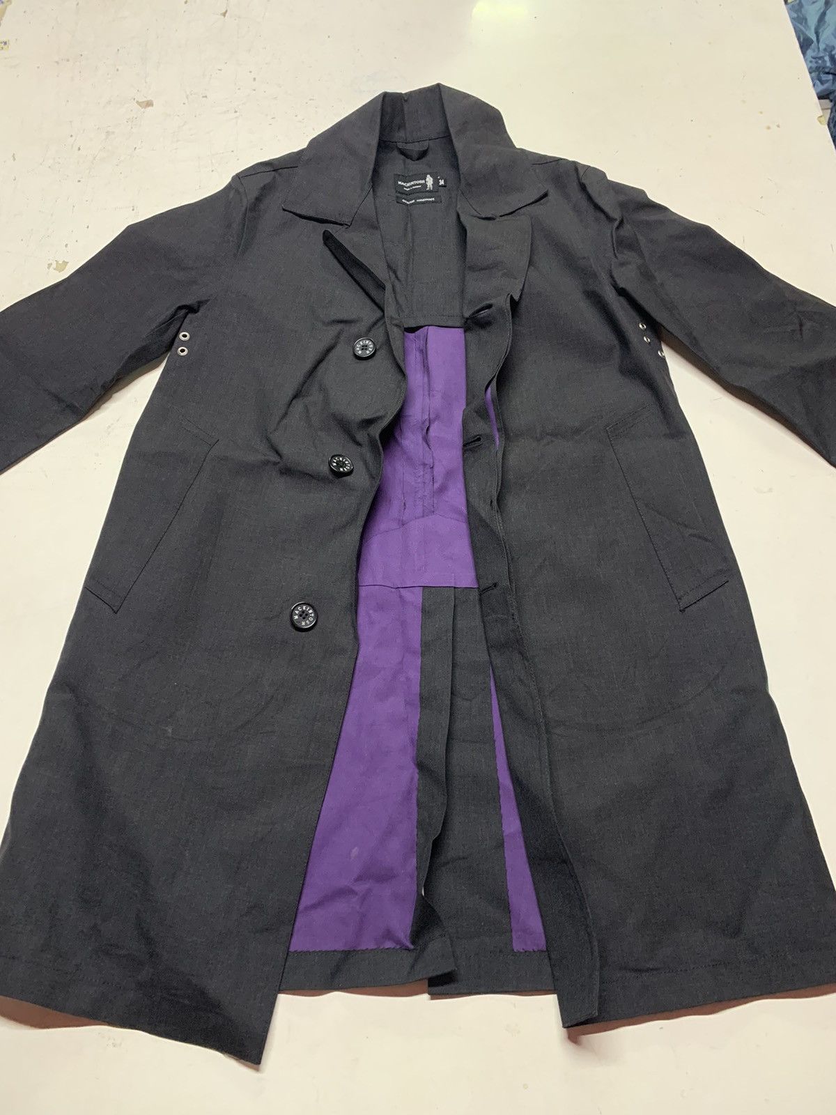 Mackintosh 100% cotton rubber proofed Size US M / EU 48-50 / 2 - 4 Thumbnail