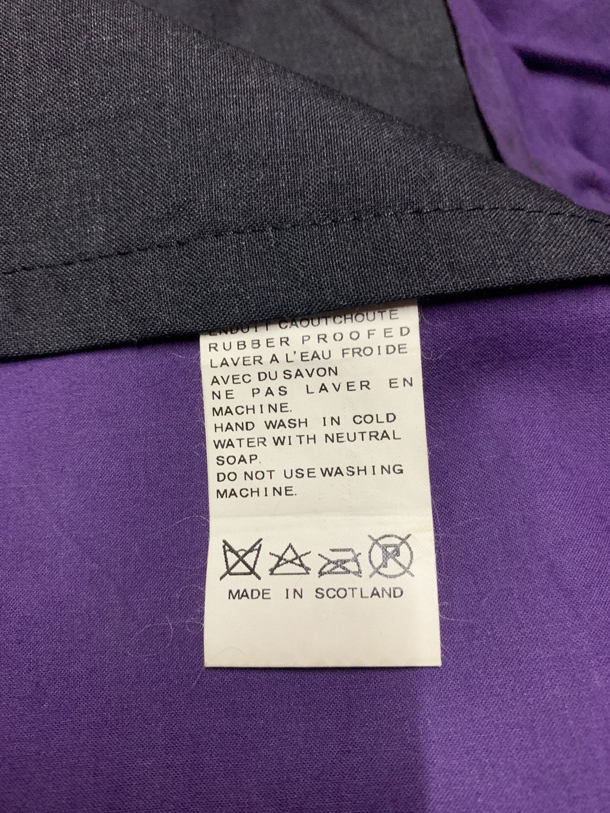 Mackintosh 100% cotton rubber proofed Size US M / EU 48-50 / 2 - 10 Thumbnail