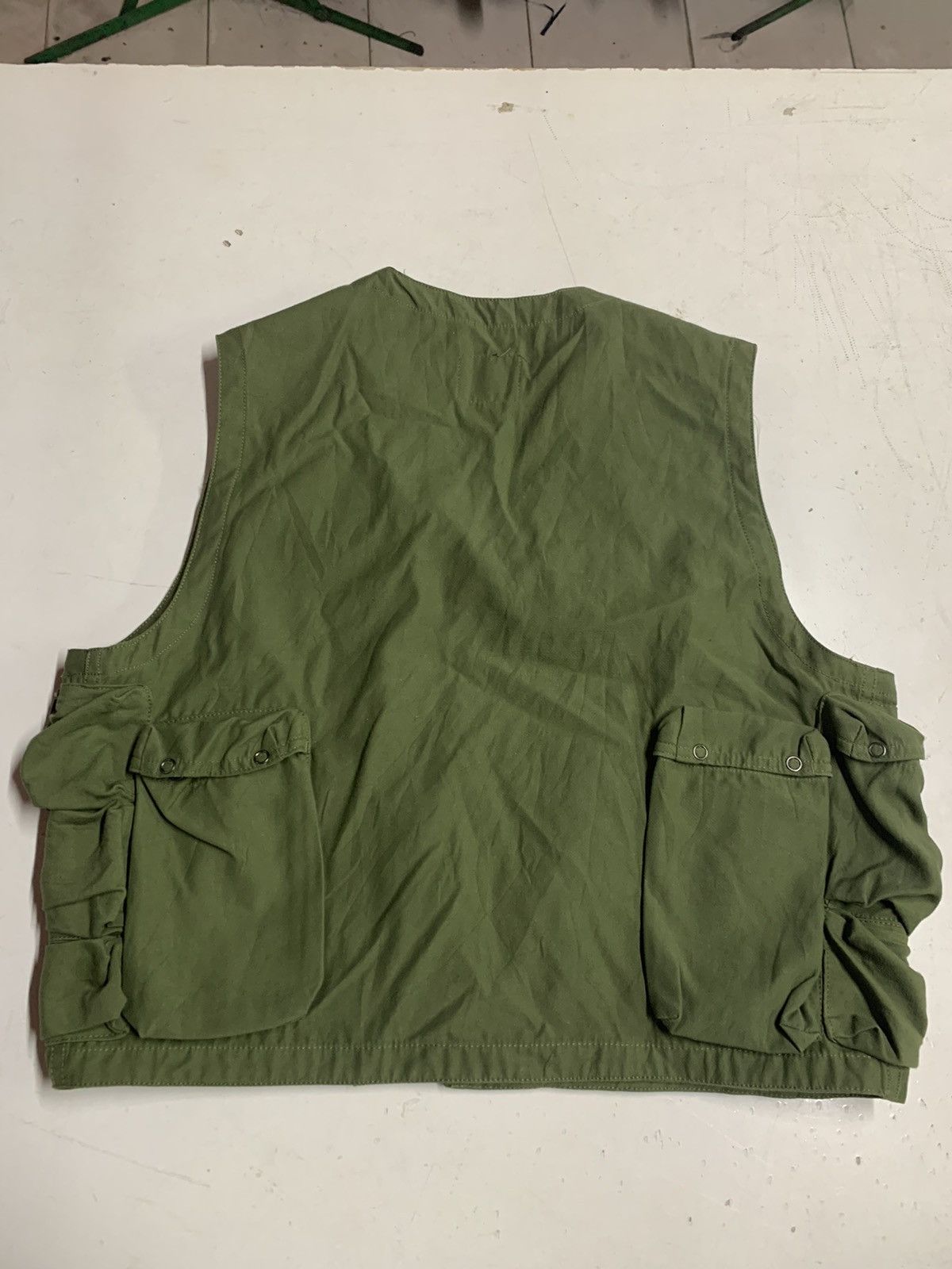 Vintage Tectical military multi pocket beige vest Size US M / EU 48-50 / 2 - 16 Thumbnail