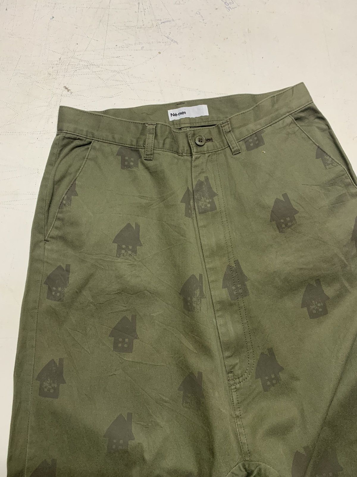 Issey Miyake × Japanese Brand Ne.net conton pants Size US 29 - 4 Thumbnail