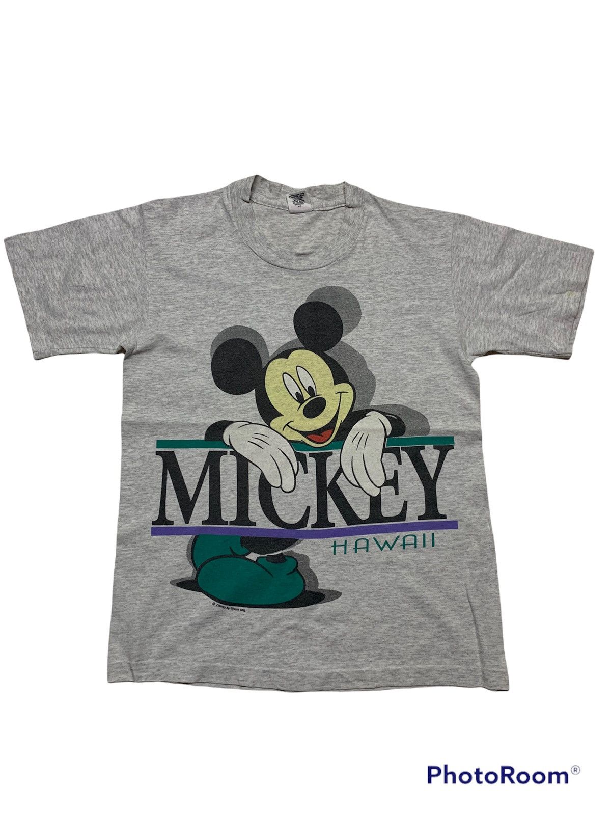 Mickey Mouse × Vintage Vintage USA single stitch Size US S / EU 44-46 / 1 - 1 Thumbnail