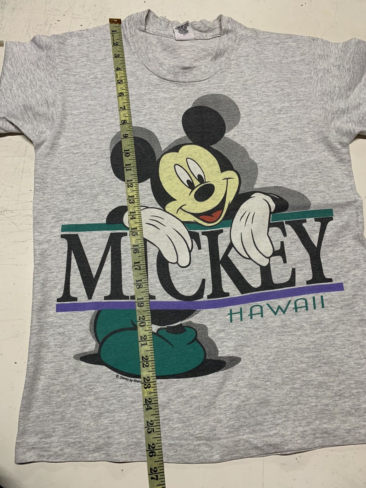 Mickey Mouse × Vintage Vintage USA single stitch Size US S / EU 44-46 / 1 - 12 Thumbnail