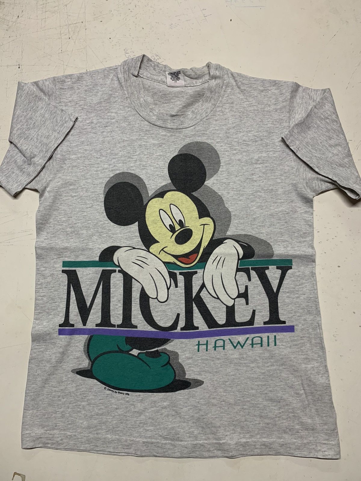 Mickey Mouse × Vintage Vintage USA single stitch Size US S / EU 44-46 / 1 - 4 Thumbnail