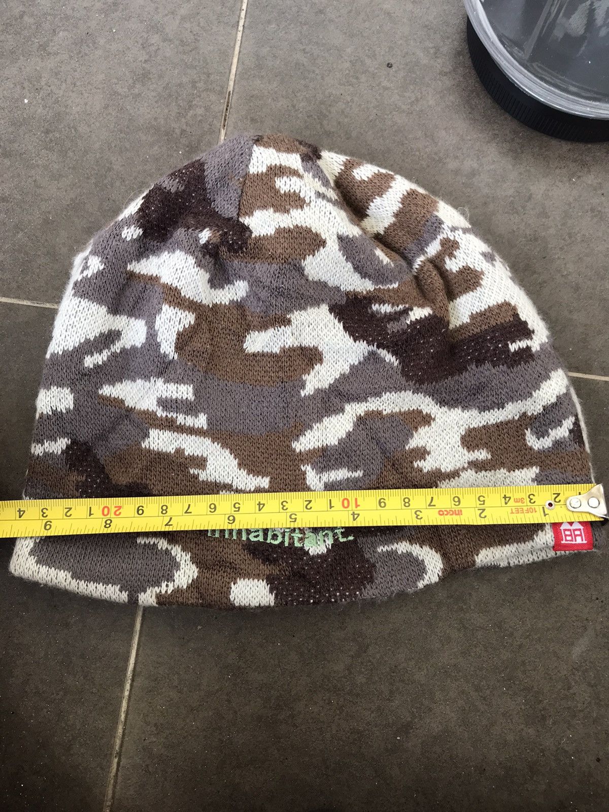 INHABIT inhabitant Japan Streetwear Camouflage Stylish Beanie Size ONE SIZE - 8 Thumbnail