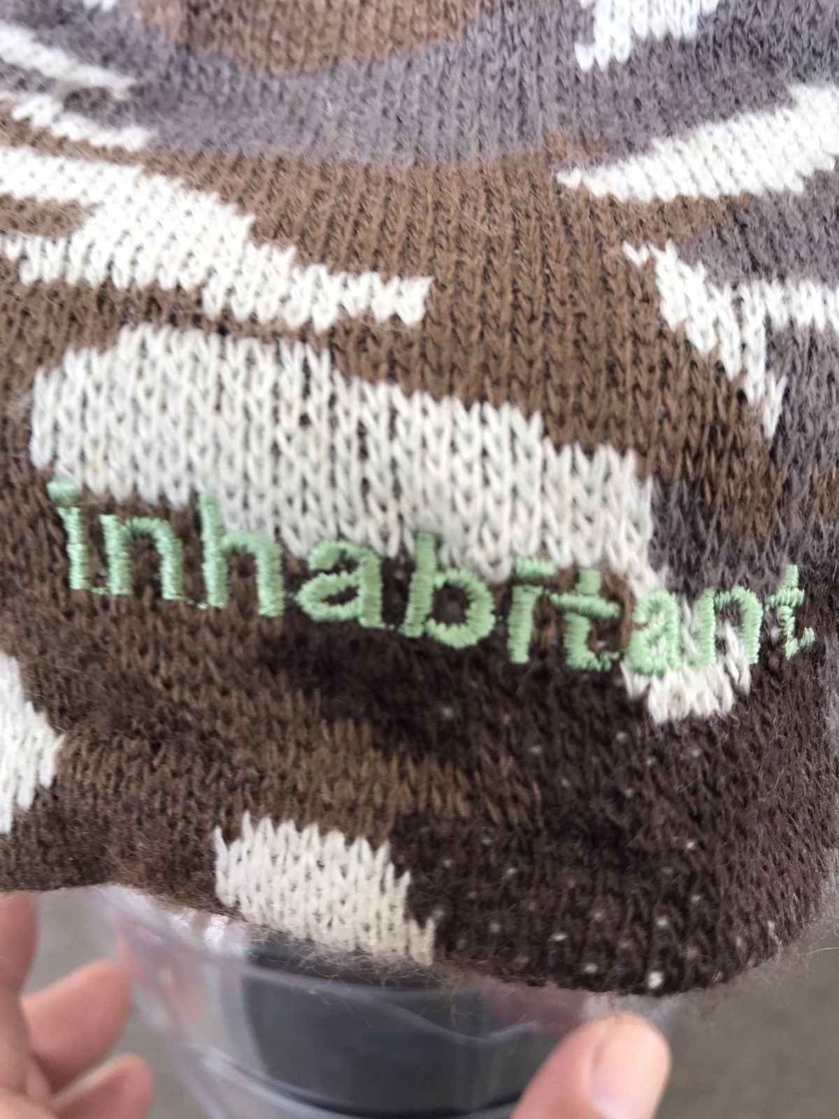INHABIT inhabitant Japan Streetwear Camouflage Stylish Beanie Size ONE SIZE - 4 Thumbnail