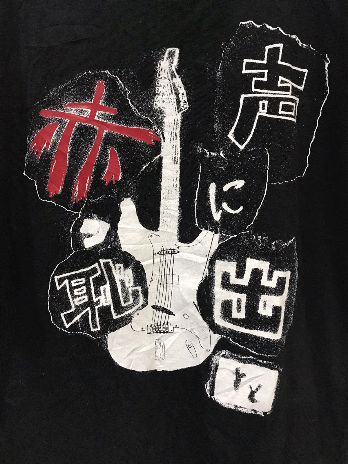 Japanese Brand × Seditionaries Japan Band 2008 Tour Big Guitar Print Shirt Size US L / EU 52-54 / 3 - 2 Thumbnail