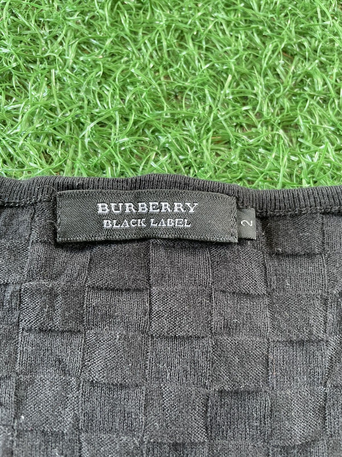 Burberry × Designer RARE Burberrys Checkered Design Long Sleeve Women Size M / US 6-8 / IT 42-44 - 4 Thumbnail