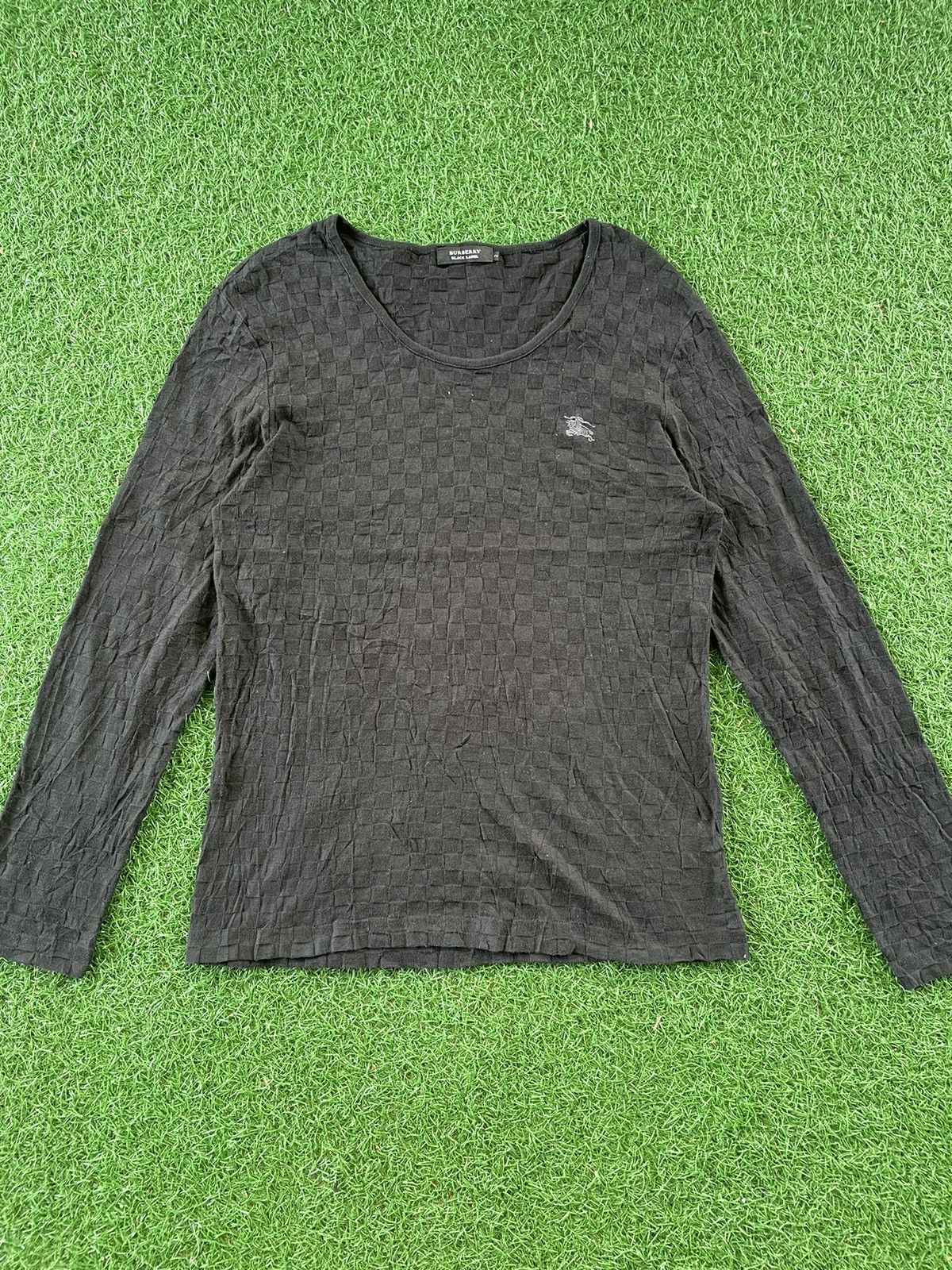 Burberry × Designer RARE Burberrys Checkered Design Long Sleeve Women Size M / US 6-8 / IT 42-44 - 1 Thumbnail