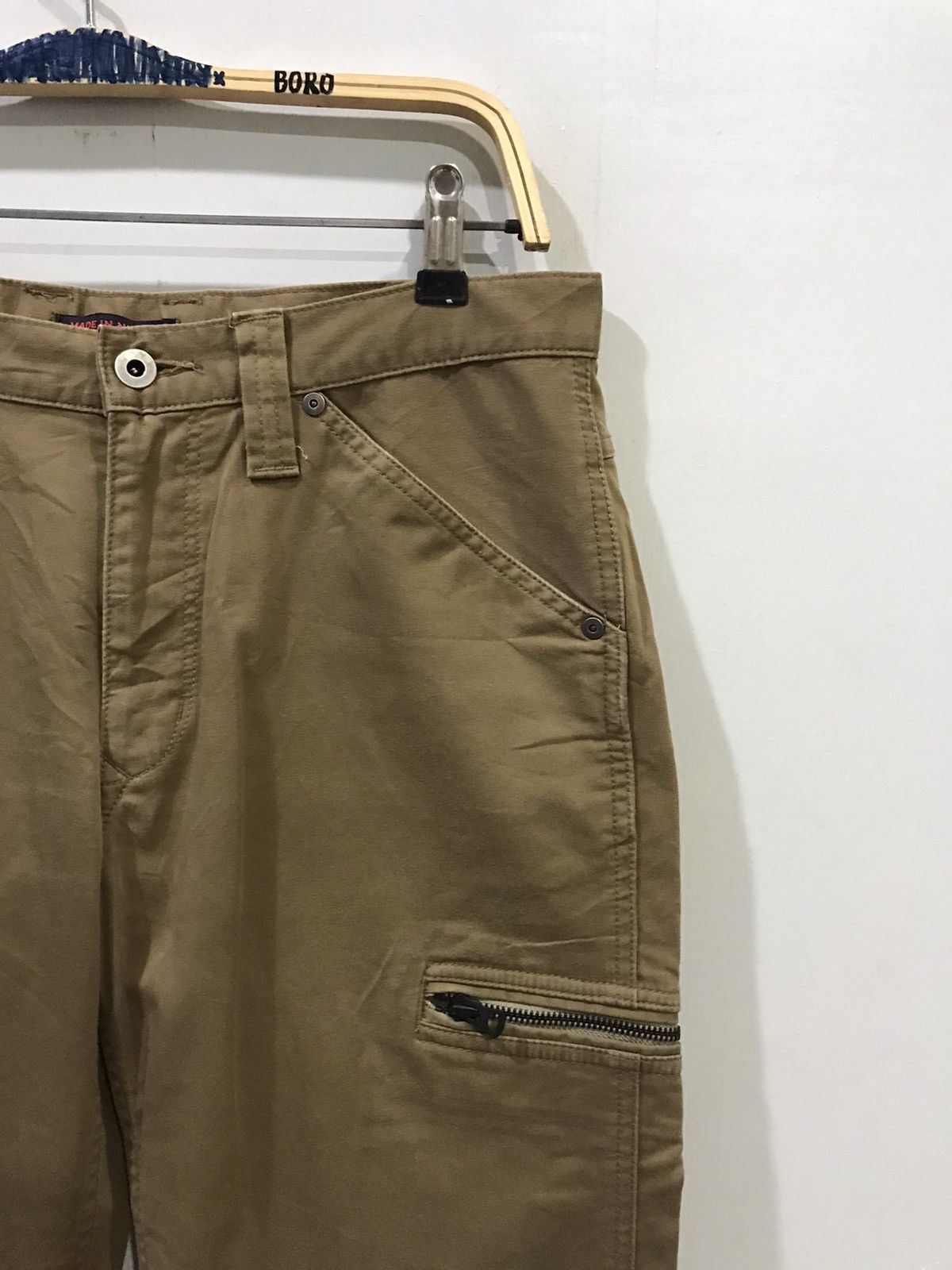 Designer × Japanese Brand BLUE WAY Japan Rare 7 Hidden Pockets Parachute Cargo Pant Size US 33 - 2 Thumbnail