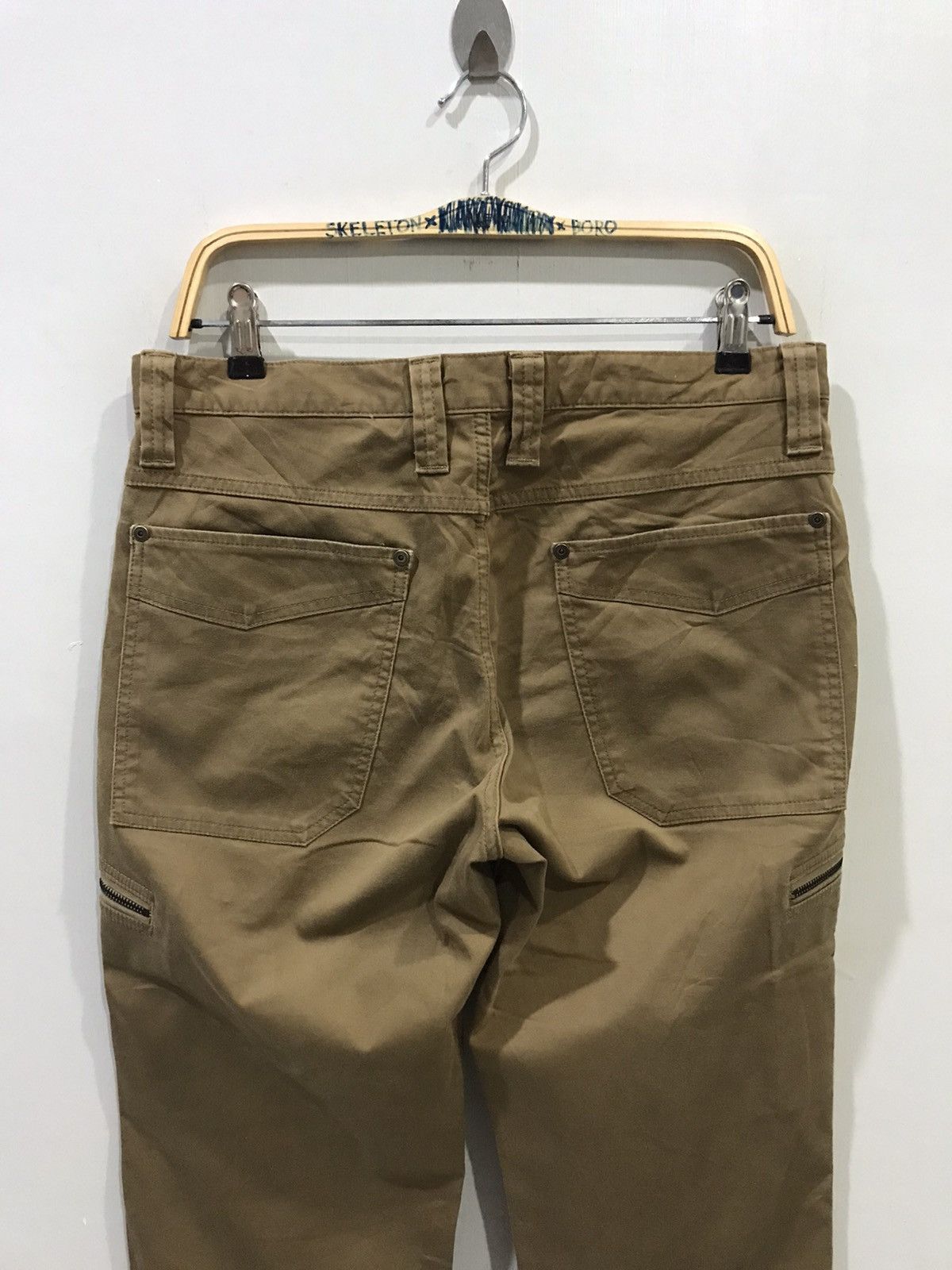 Designer × Japanese Brand BLUE WAY Japan Rare 7 Hidden Pockets Parachute Cargo Pant Size US 33 - 12 Thumbnail