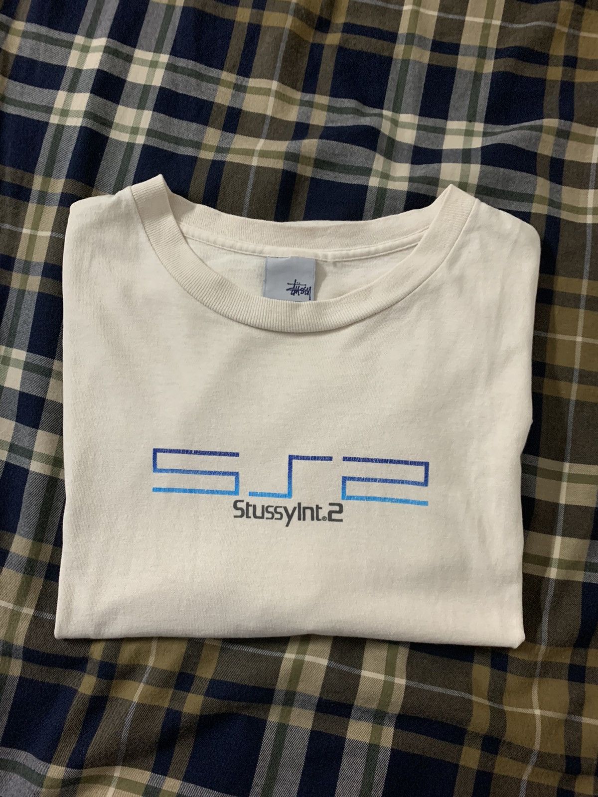 Stussy × Vintage Vintage Stussy PlayStation Tee 90s Size US L / EU 52-54 / 3 - 5 Thumbnail