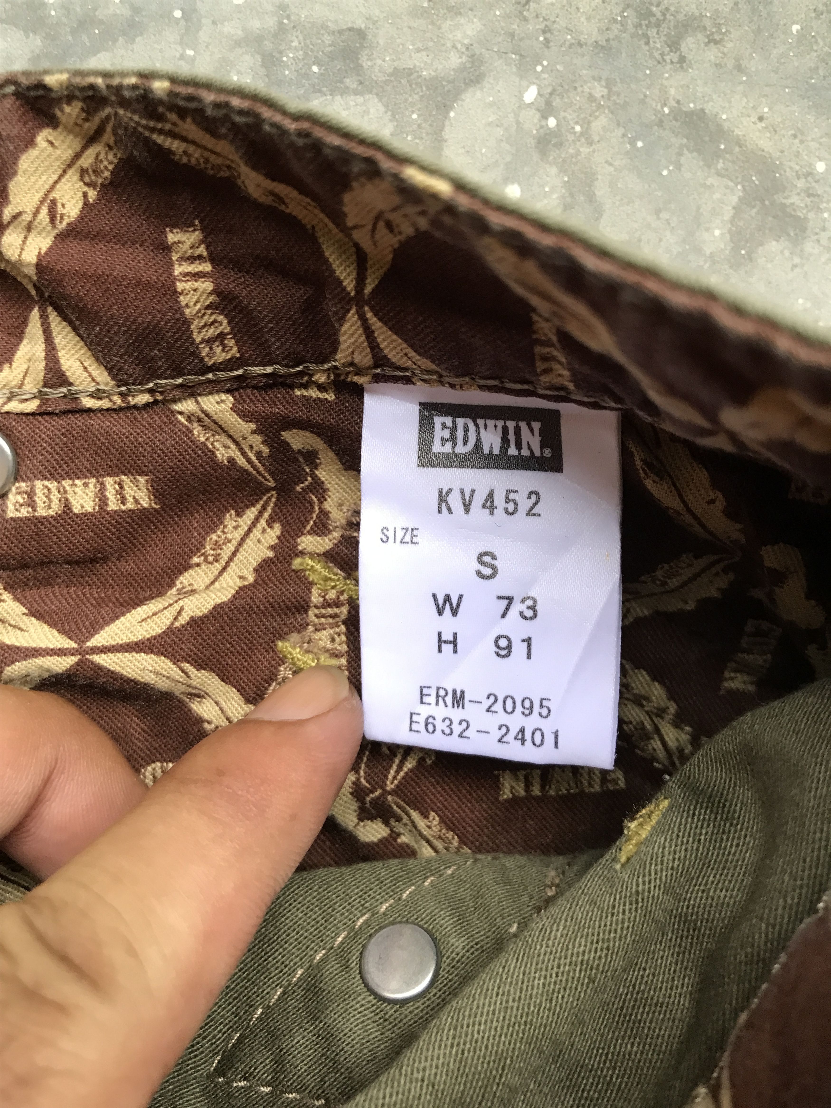 Edwin CP58 EDWIN Twisted Leg Cinch Back JLeg Cargo Pant Size US 29 - 13 Thumbnail