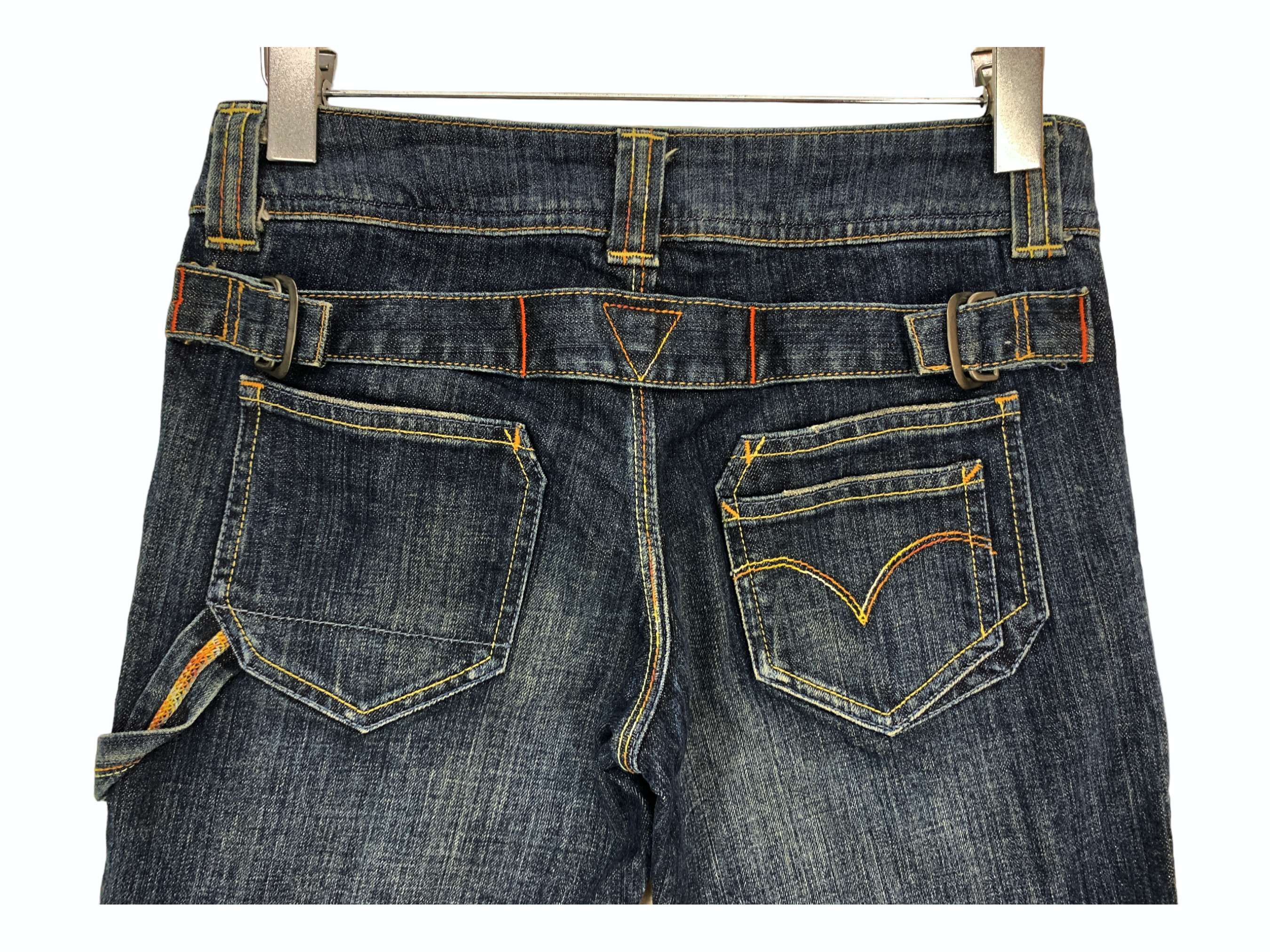 Levi's Lady Levis Bootcut Denim Carpenter Pants Size 29" - 6 Thumbnail