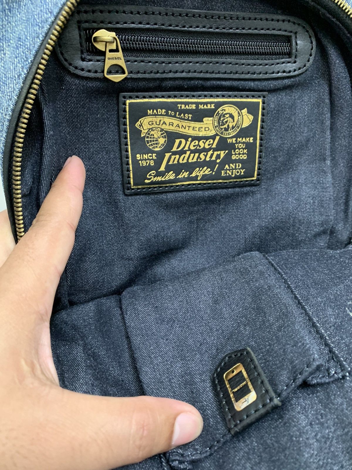 Diesel Diesel Denim Crossbody/Sling Bag Size ONE SIZE - 10 Thumbnail