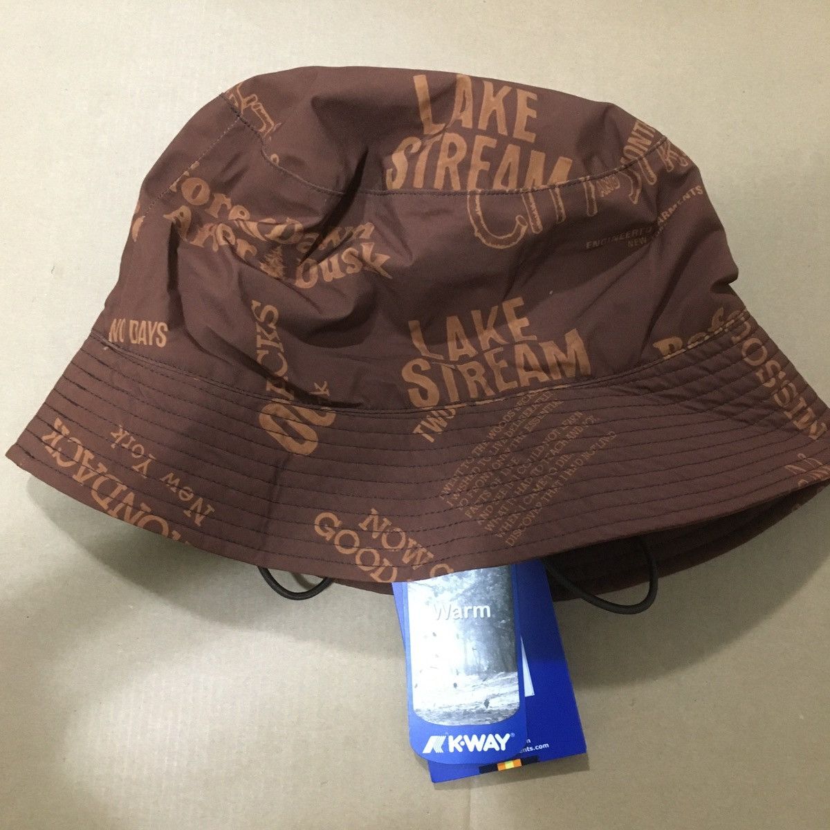 Engineered Garments ENGINEERED GARMENTS x K-Way Edition Pascalen Bucket Hat Size ONE SIZE - 4 Thumbnail