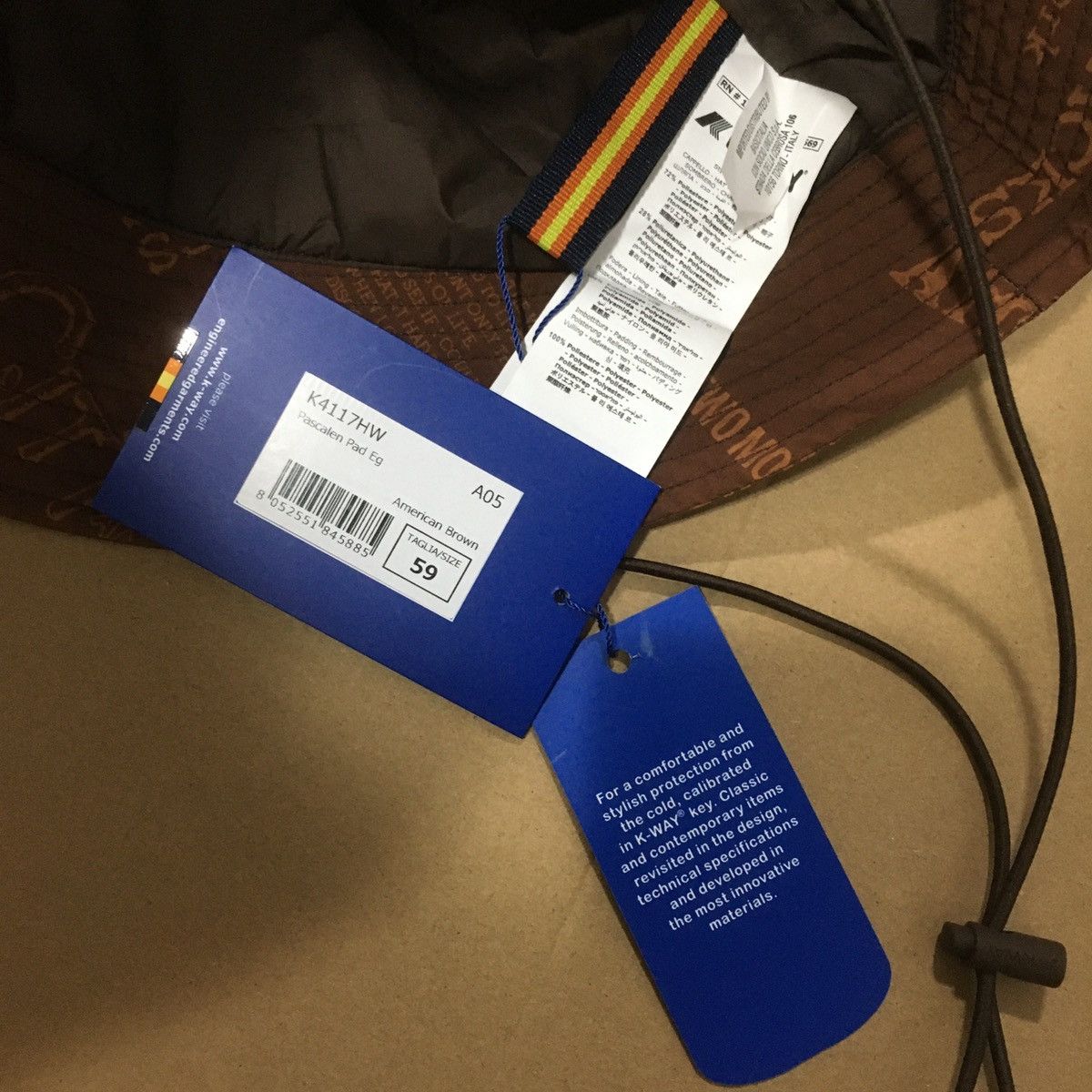 Engineered Garments ENGINEERED GARMENTS x K-Way Edition Pascalen Bucket Hat Size ONE SIZE - 6 Thumbnail