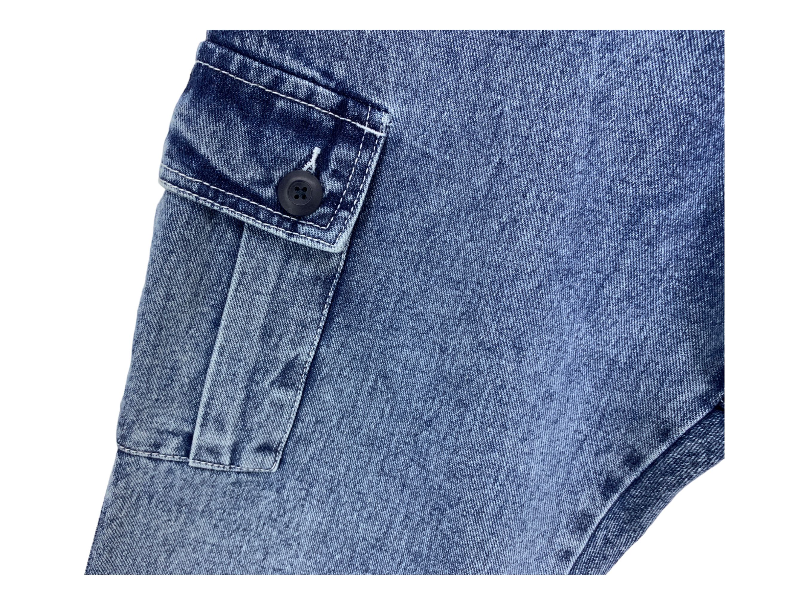 Japanese Brand Wised Cargo Jeans Hip Hop Skateboards Jeans Baggy Pants Size US 34 / EU 50 - 13 Thumbnail