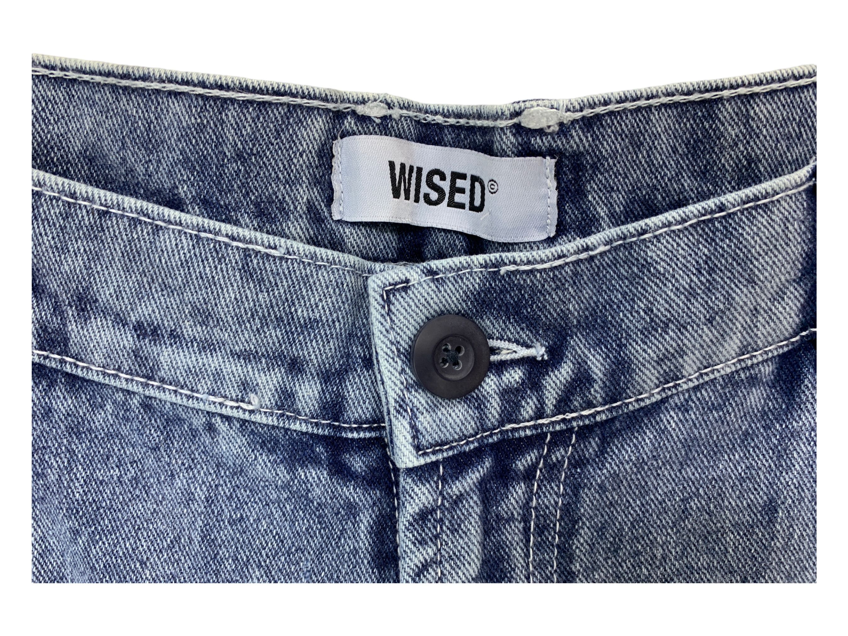 Japanese Brand Wised Cargo Jeans Hip Hop Skateboards Jeans Baggy Pants Size US 34 / EU 50 - 11 Thumbnail