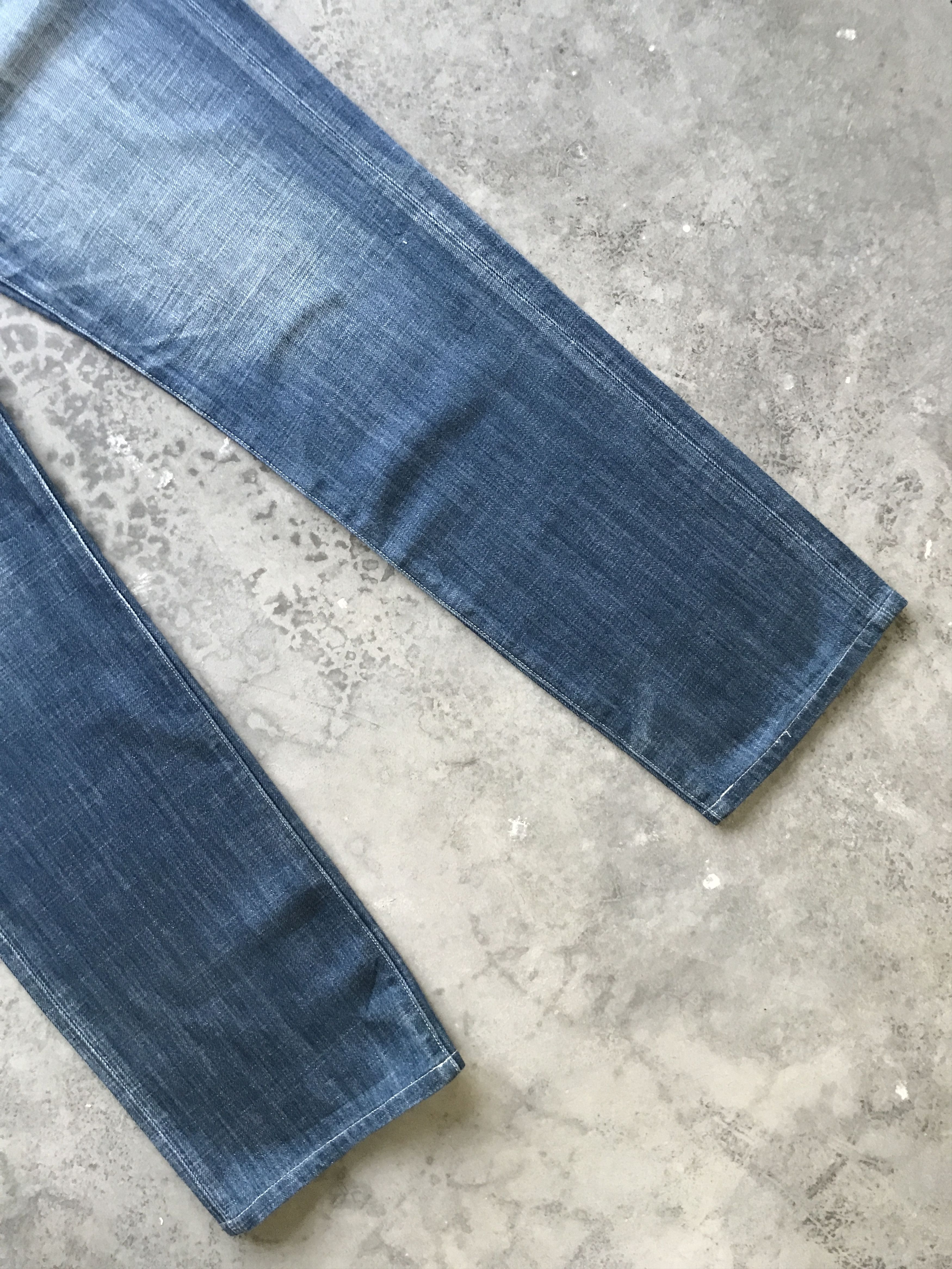 Japanese Brand × Uniqlo D58 uniqlo Vintage Design Jeans Size US 31 - 3 Thumbnail