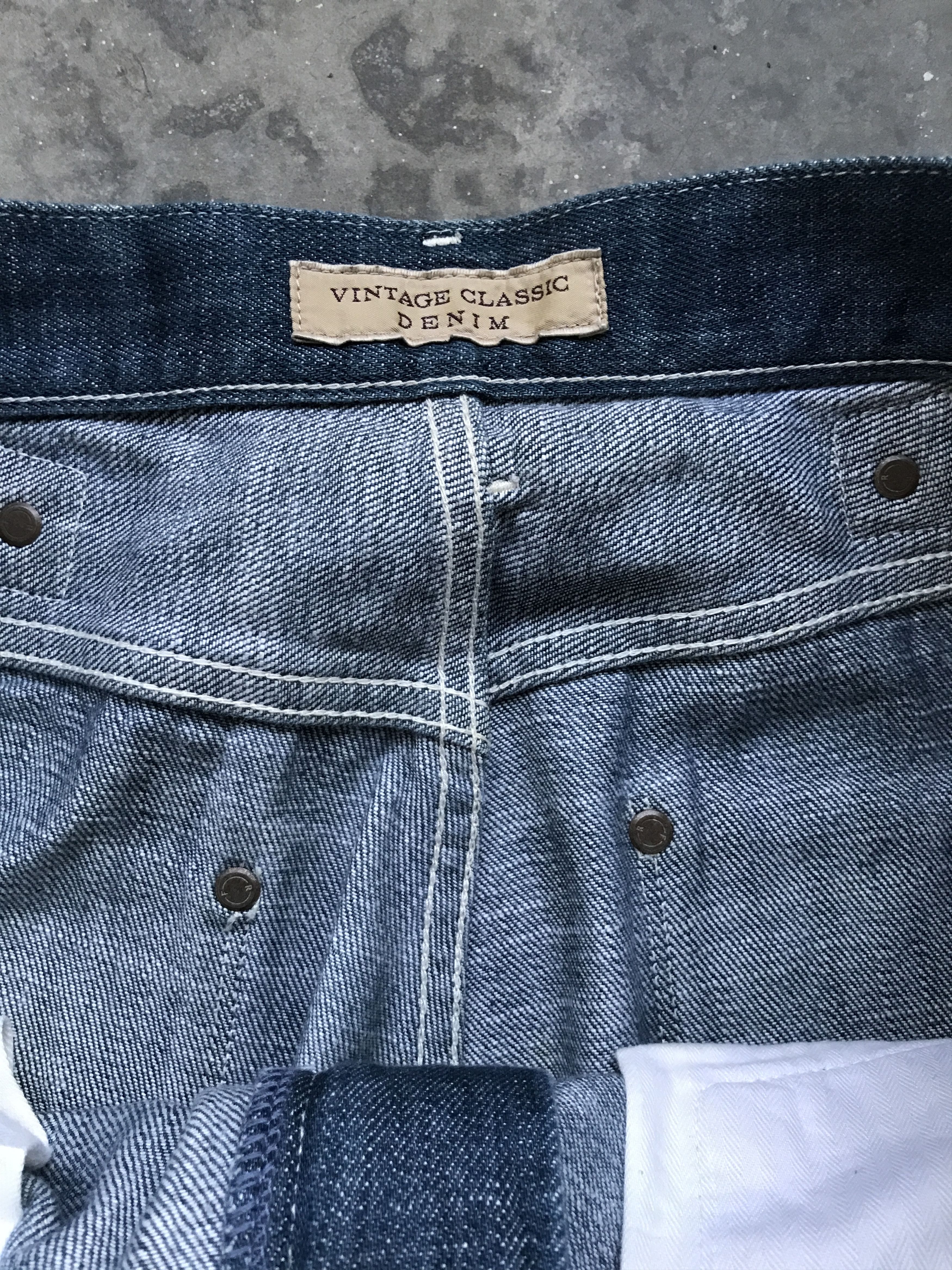 Japanese Brand × Uniqlo D58 uniqlo Vintage Design Jeans Size US 31 - 5 Thumbnail